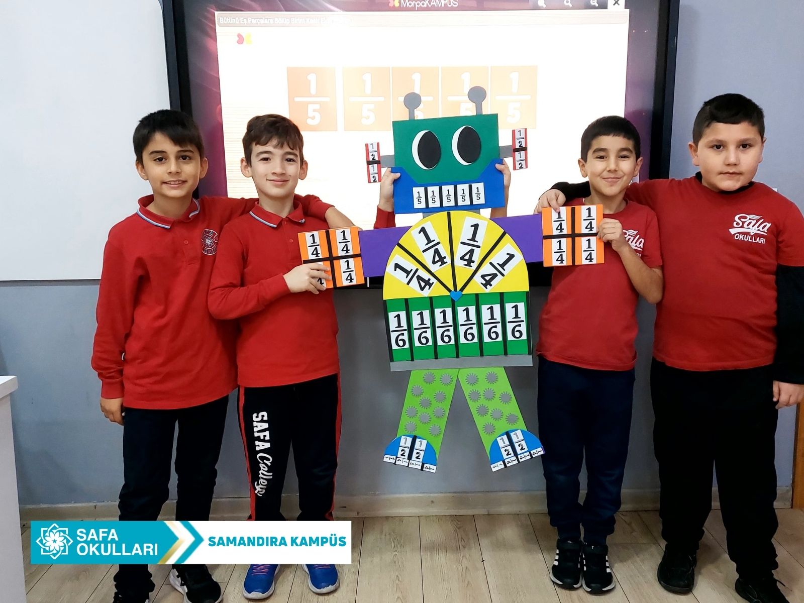 KESİR ROBOTU ETKİNLİĞİ