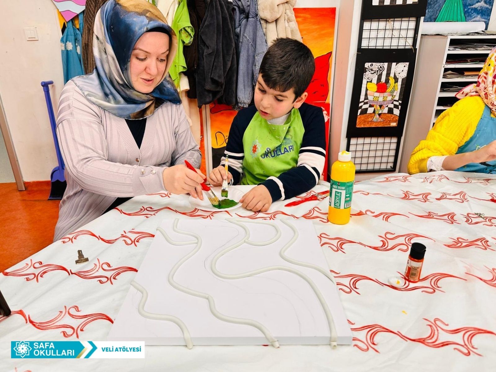 VELİLERİMİZ İLE GÖRSEL SANATLAR ATÖLYESİ