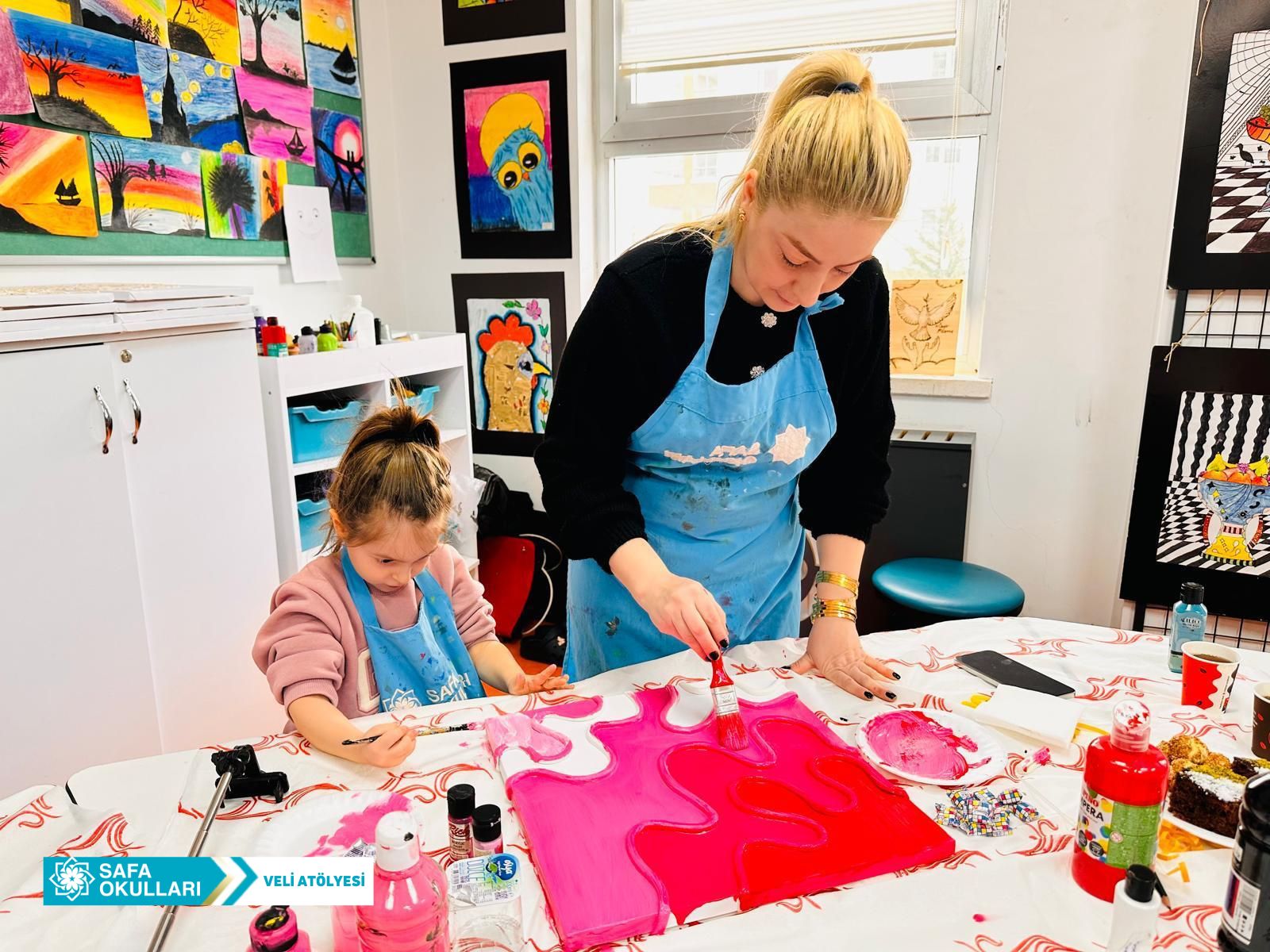 VELİLERİMİZ İLE GÖRSEL SANATLAR ATÖLYESİ