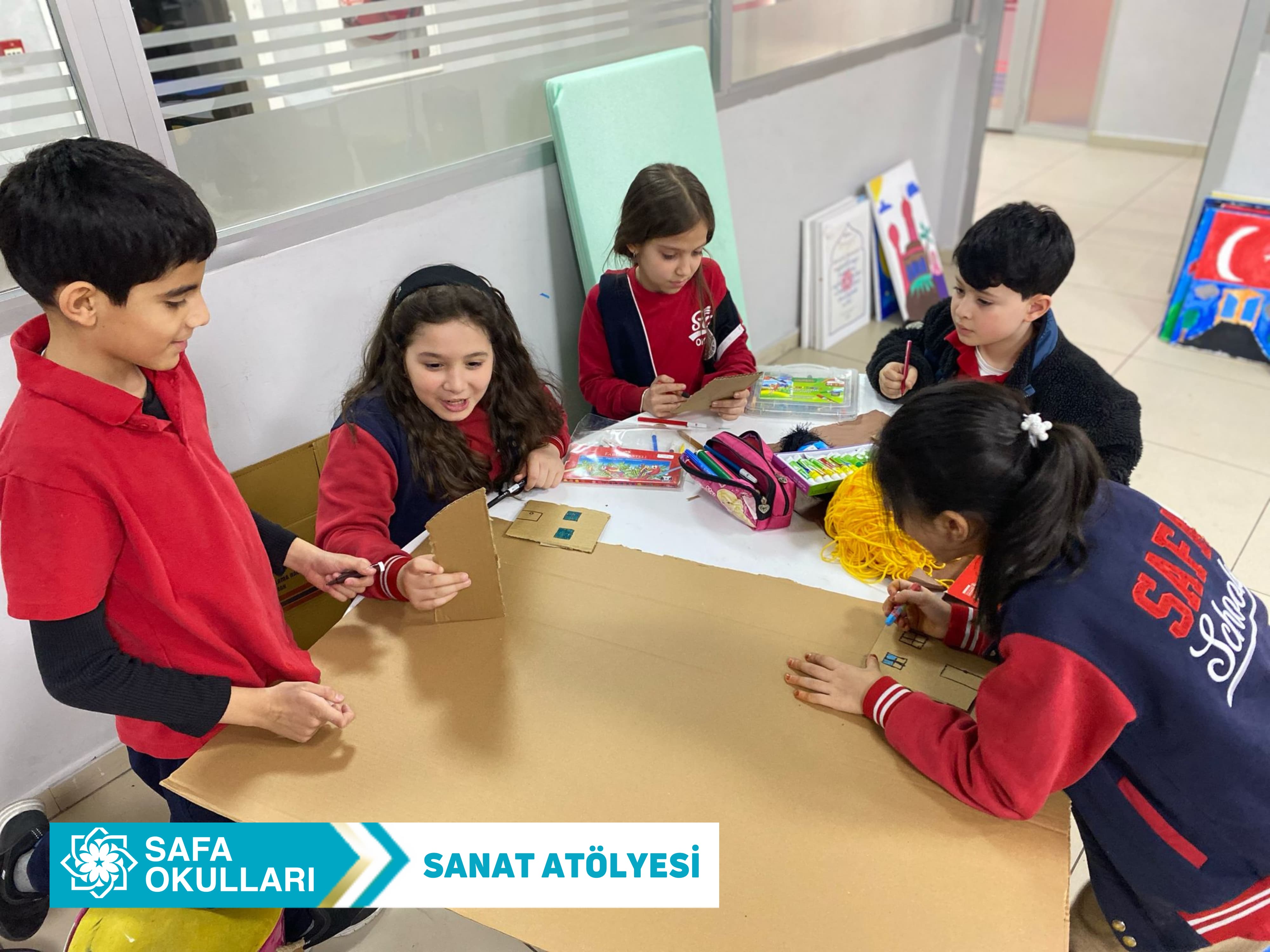 SANAT ATÖLYESİ DERSİMİZ