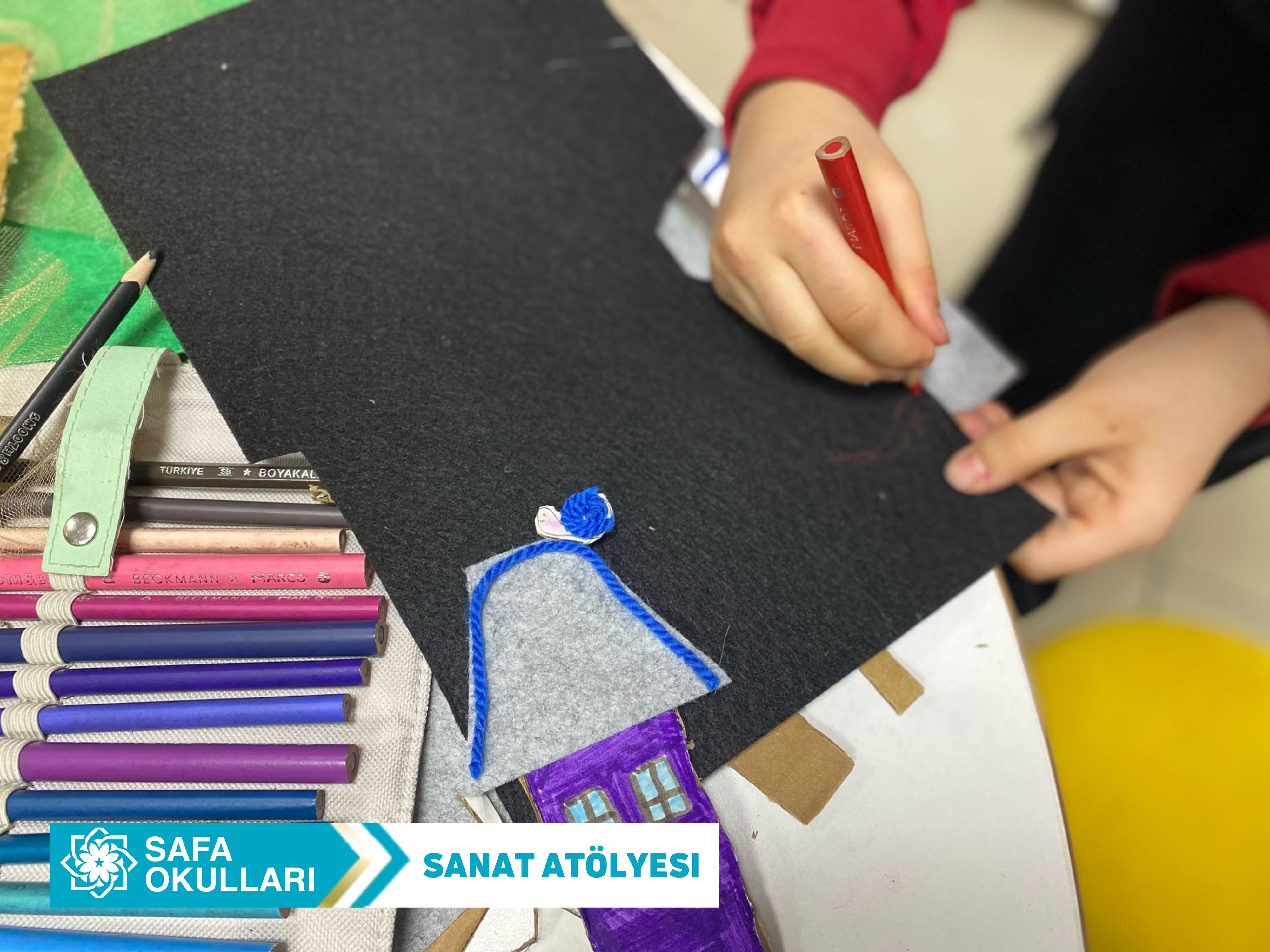 SANAT ATÖLYESİ DERSİMİZ