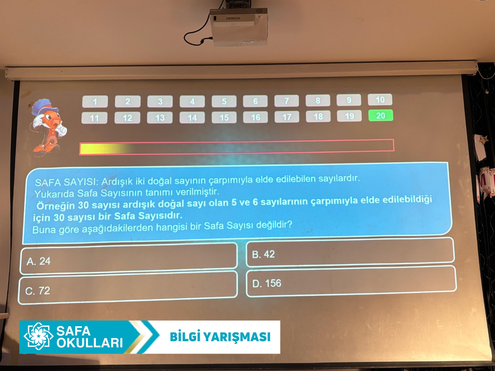 MATEMATİK BİLGİ YARIŞMASI