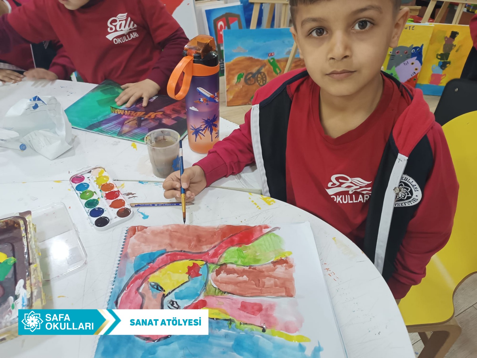 SANAT ATÖLYESİ DERSİMİZ