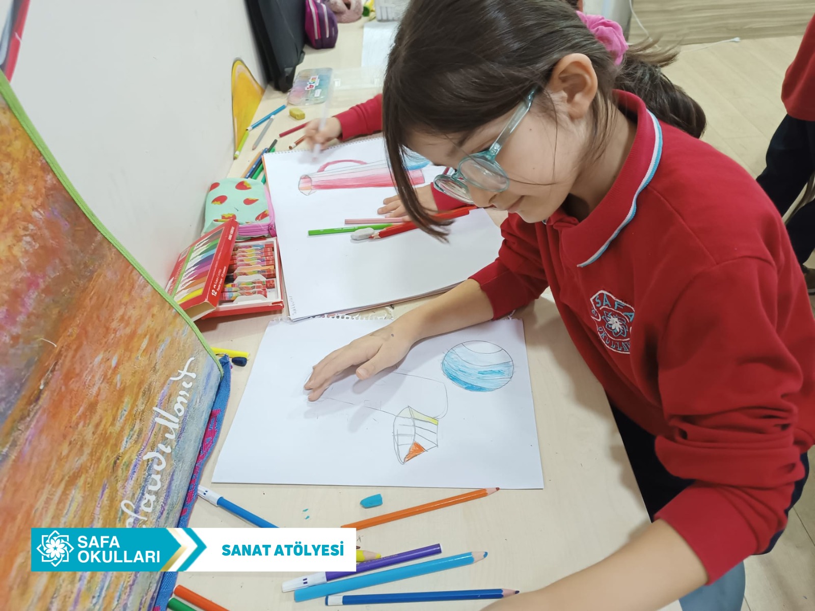 SANAT ATÖLYESİ DERSİMİZ