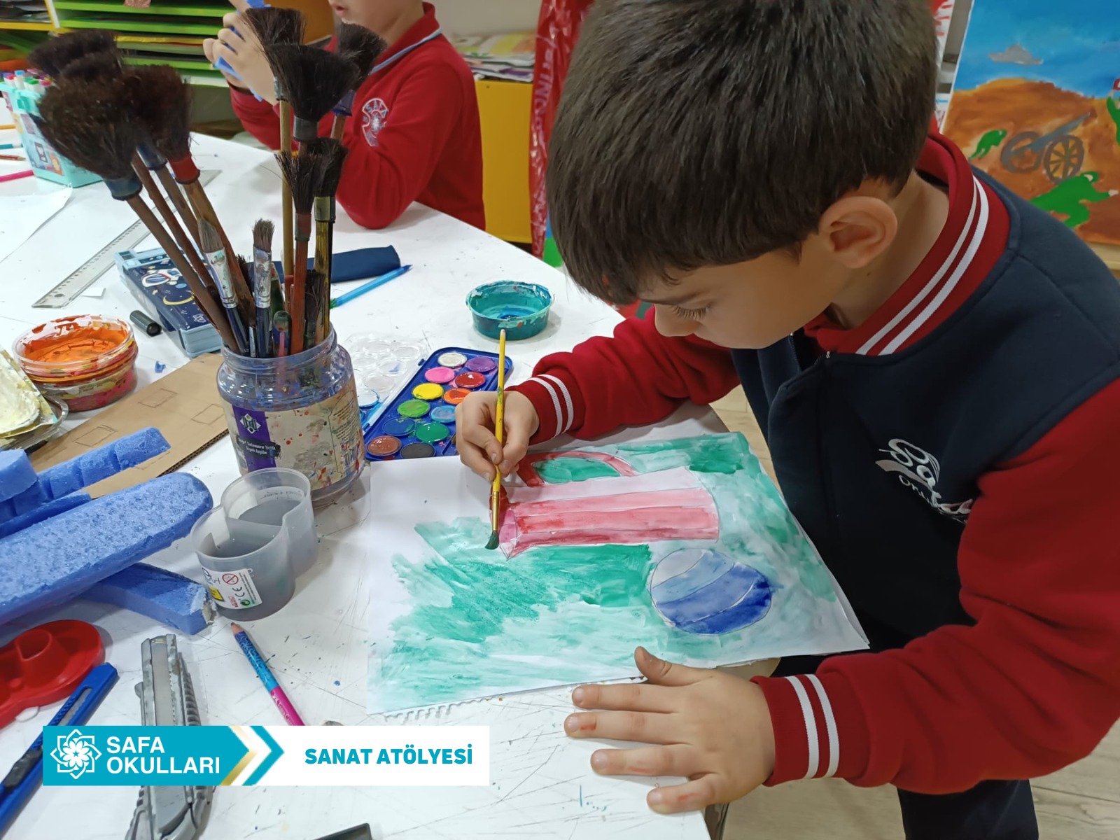 SANAT ATÖLYESİ DERSİMİZ