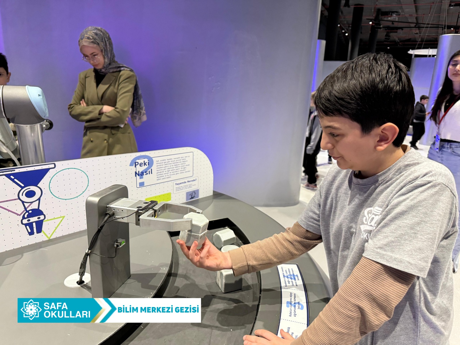 ÜSKÜDAR BİLİM MERKEZİ GEZİSİ