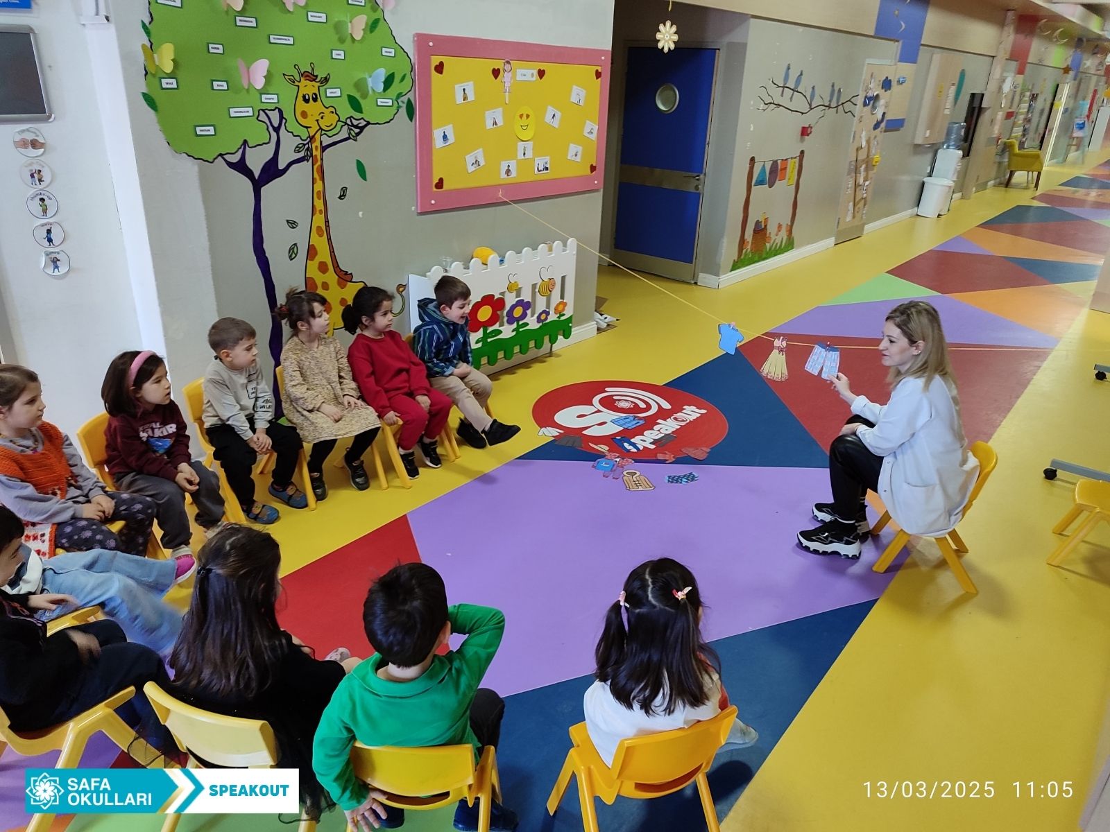 ANAOKULU ÖĞRENCİLERİ İLE SPEAKİNG