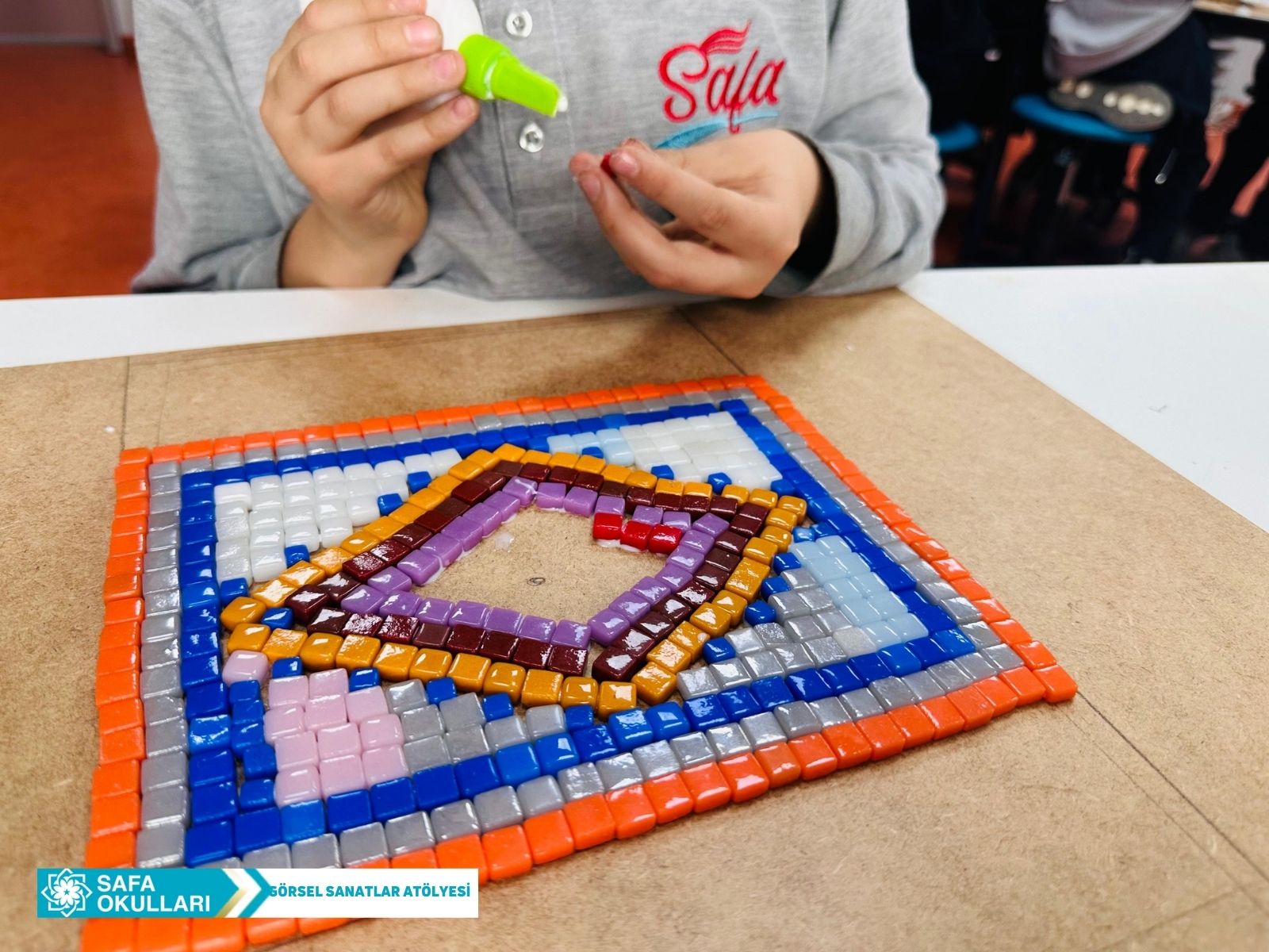 MOAZİK DESEN ÇALIŞMASI