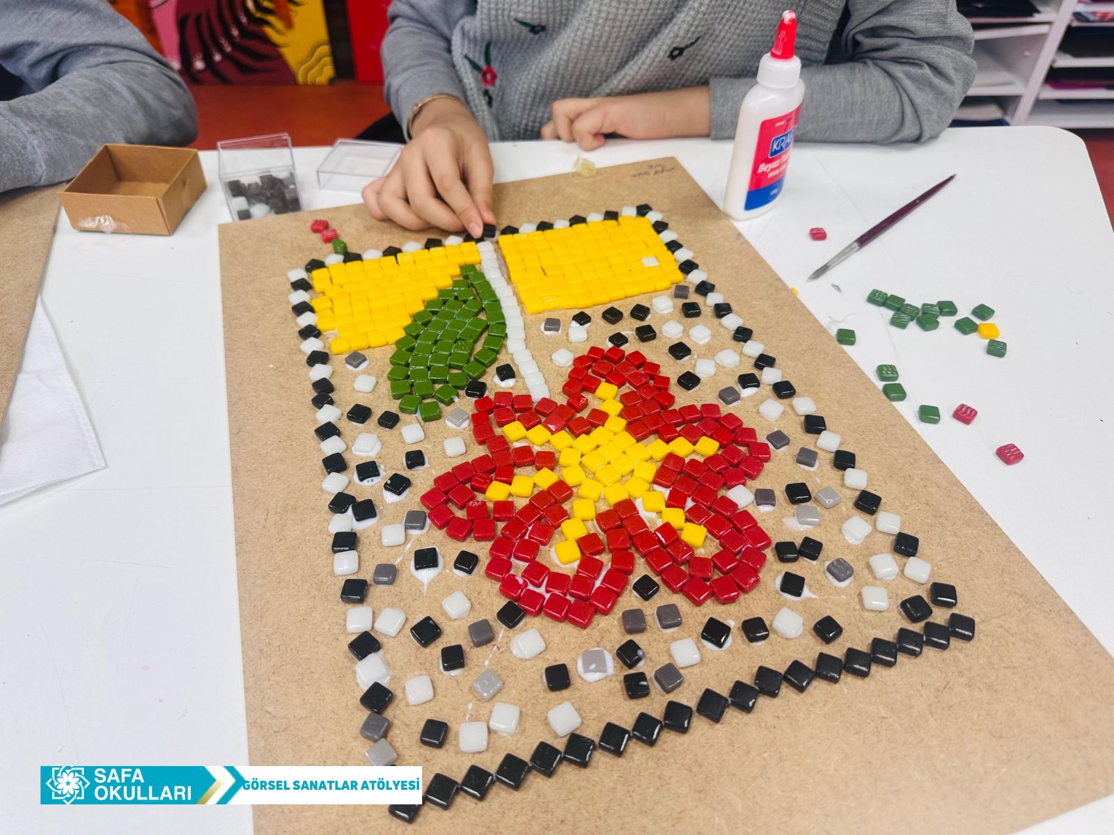 MOAZİK DESEN ÇALIŞMASI