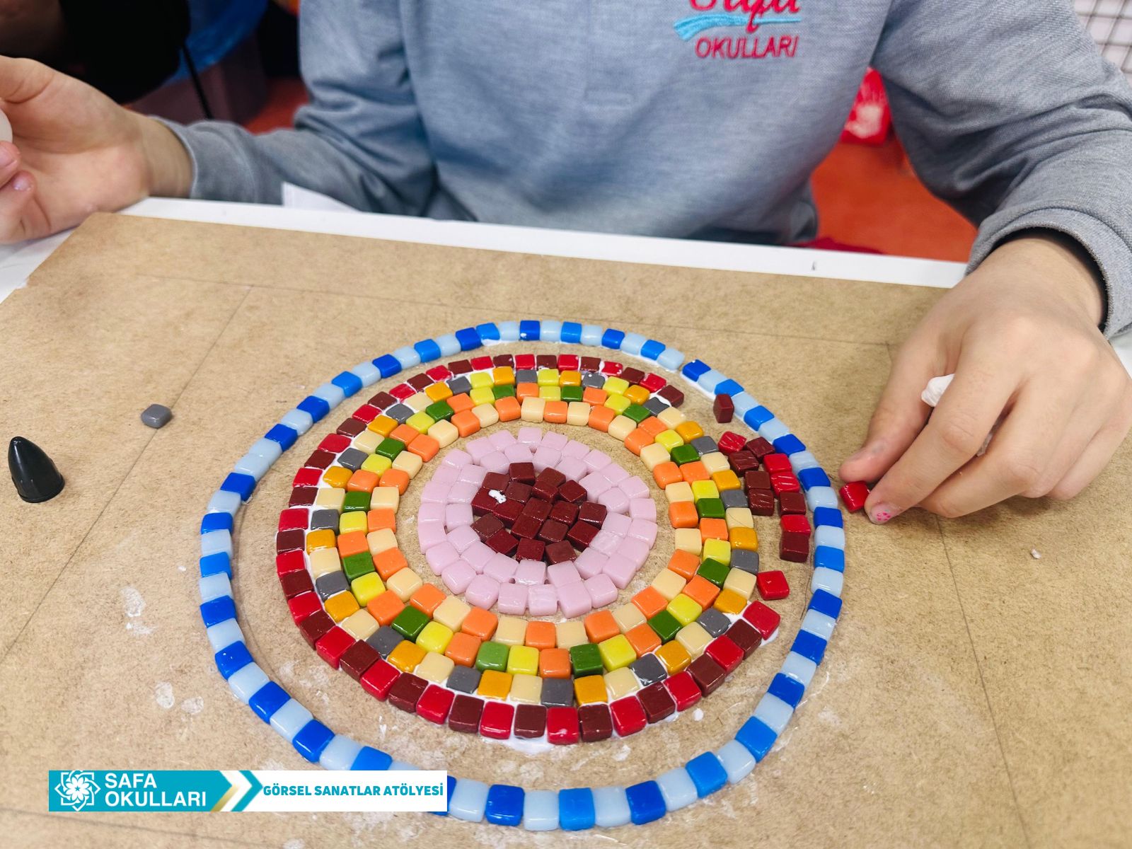 MOAZİK DESEN ÇALIŞMASI