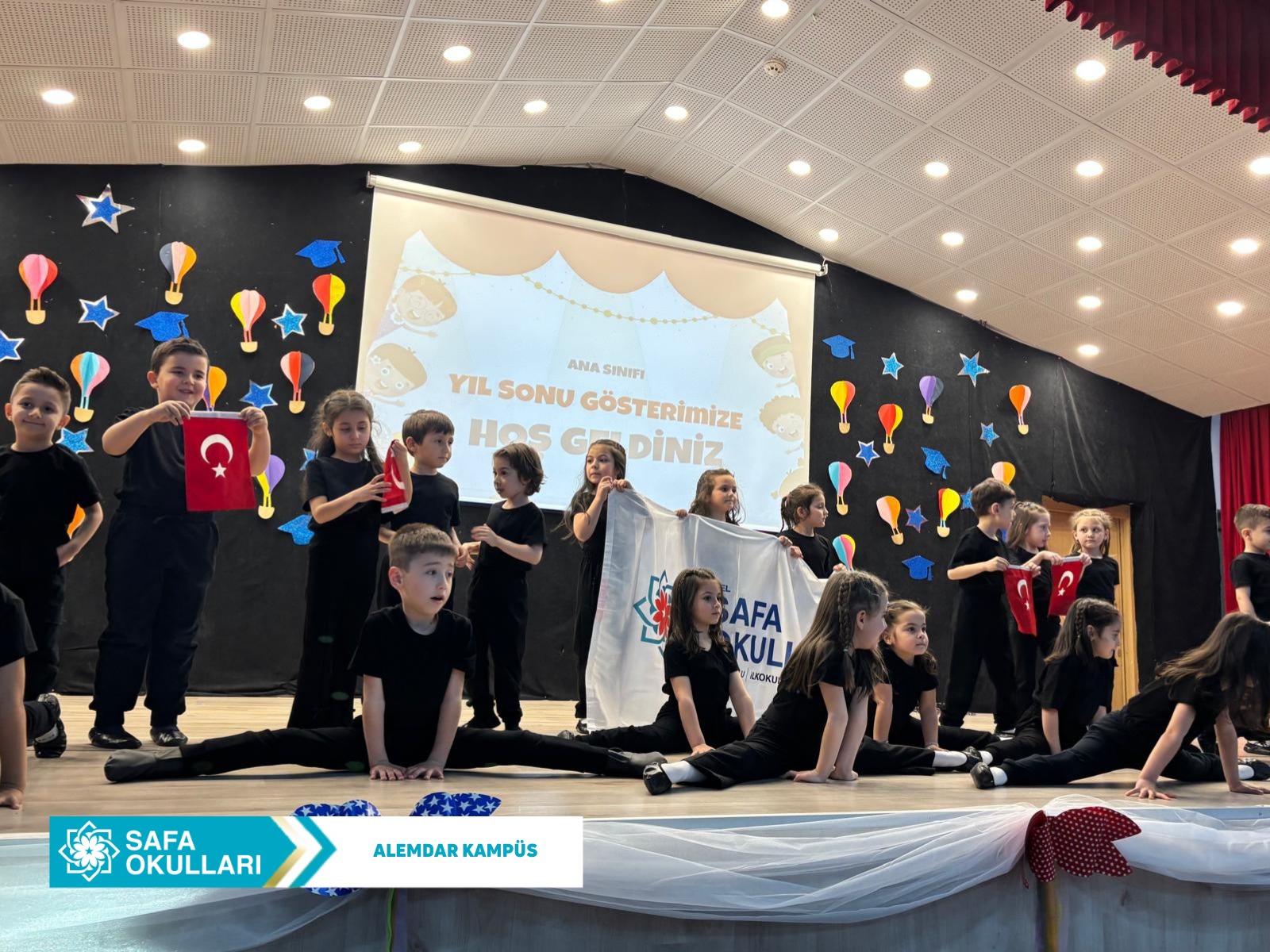 SAFA'NIN MİNİKLERİNDEN YIL SONU GÖSTERİSİ