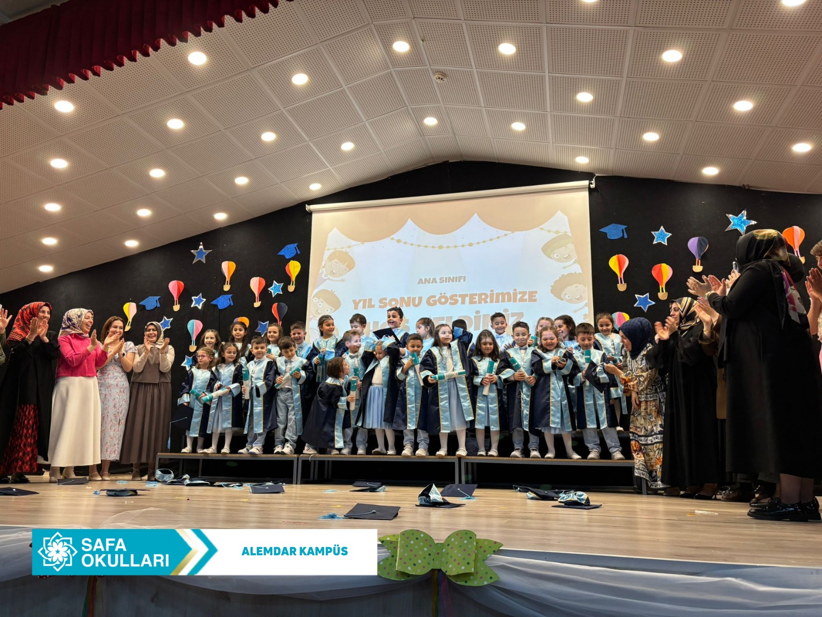 SAFA'NIN MİNİKLERİNDEN YIL SONU GÖSTERİSİ