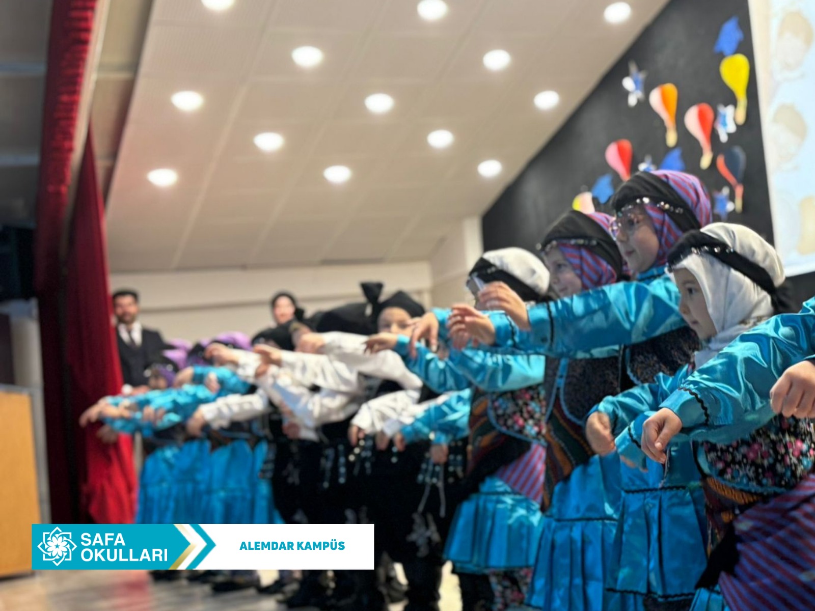 SAFA'NIN MİNİKLERİNDEN YIL SONU GÖSTERİSİ