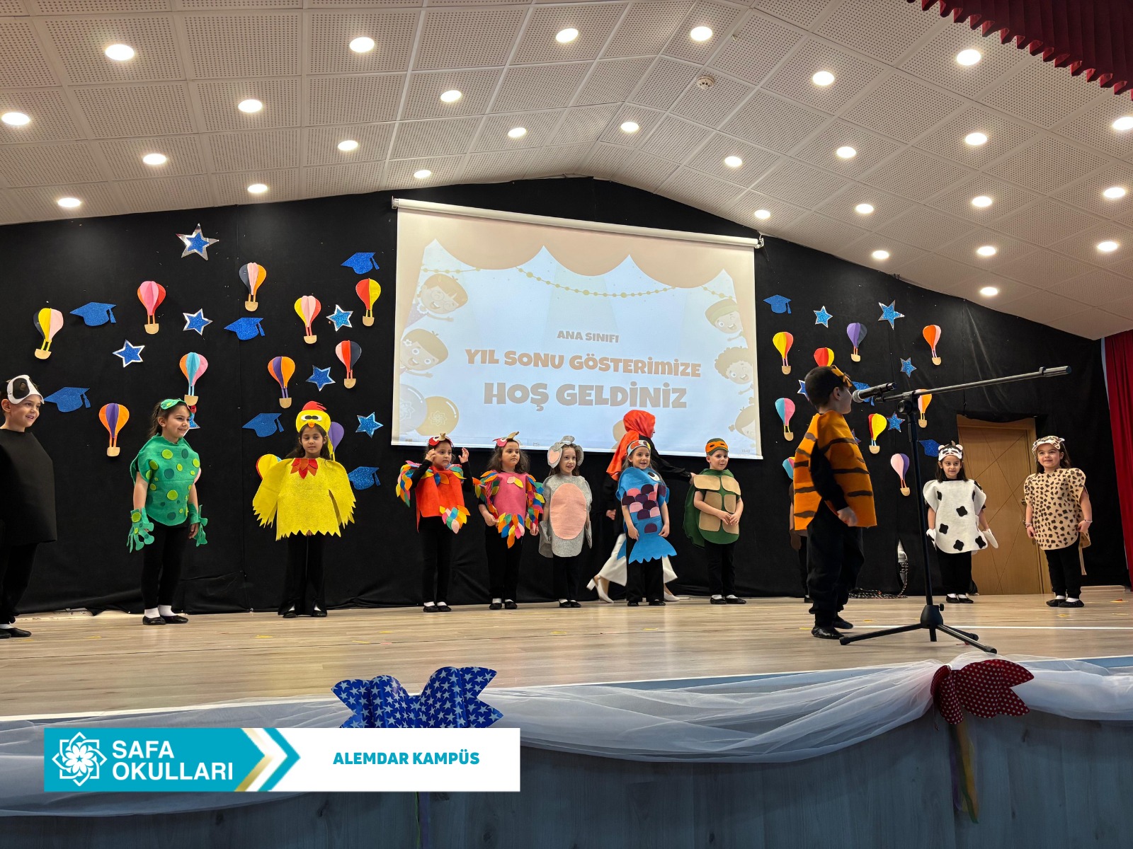 SAFA'NIN MİNİKLERİNDEN YIL SONU GÖSTERİSİ