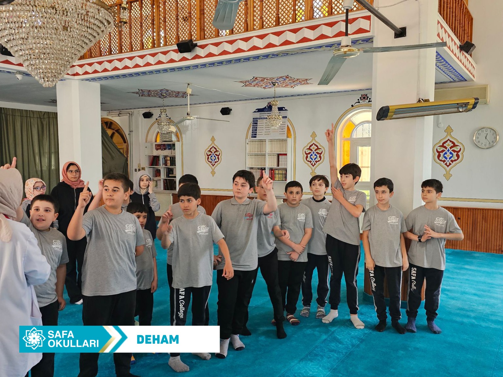 CAMİNİN BÖLÜMLERİNİ YERİNDE ÖĞRENDİK