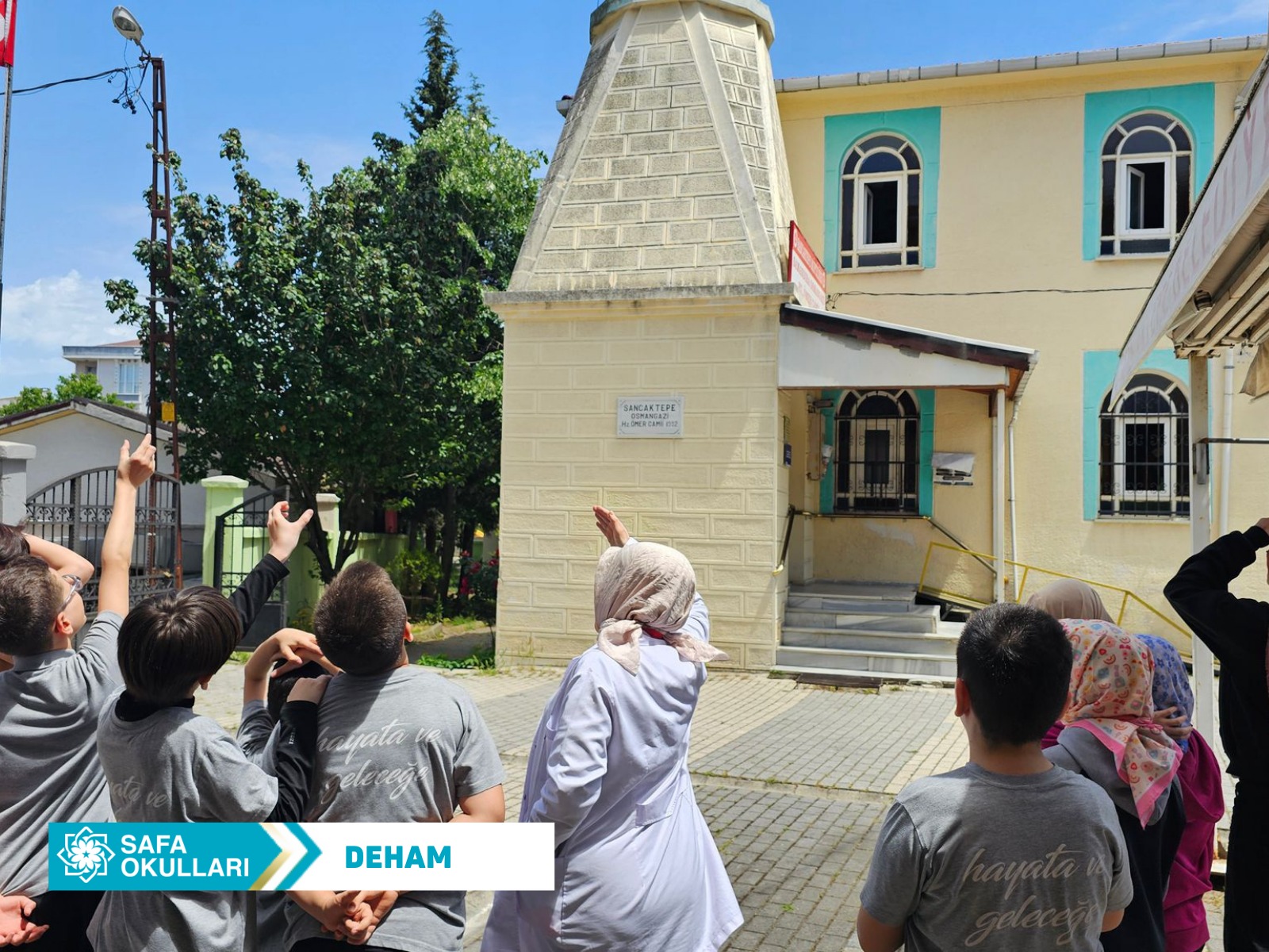 CAMİNİN BÖLÜMLERİNİ YERİNDE ÖĞRENDİK