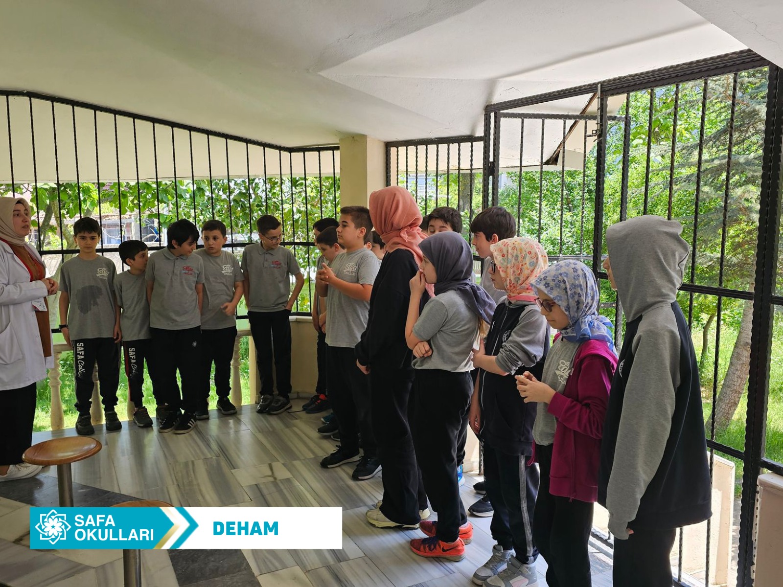 CAMİNİN BÖLÜMLERİNİ YERİNDE ÖĞRENDİK