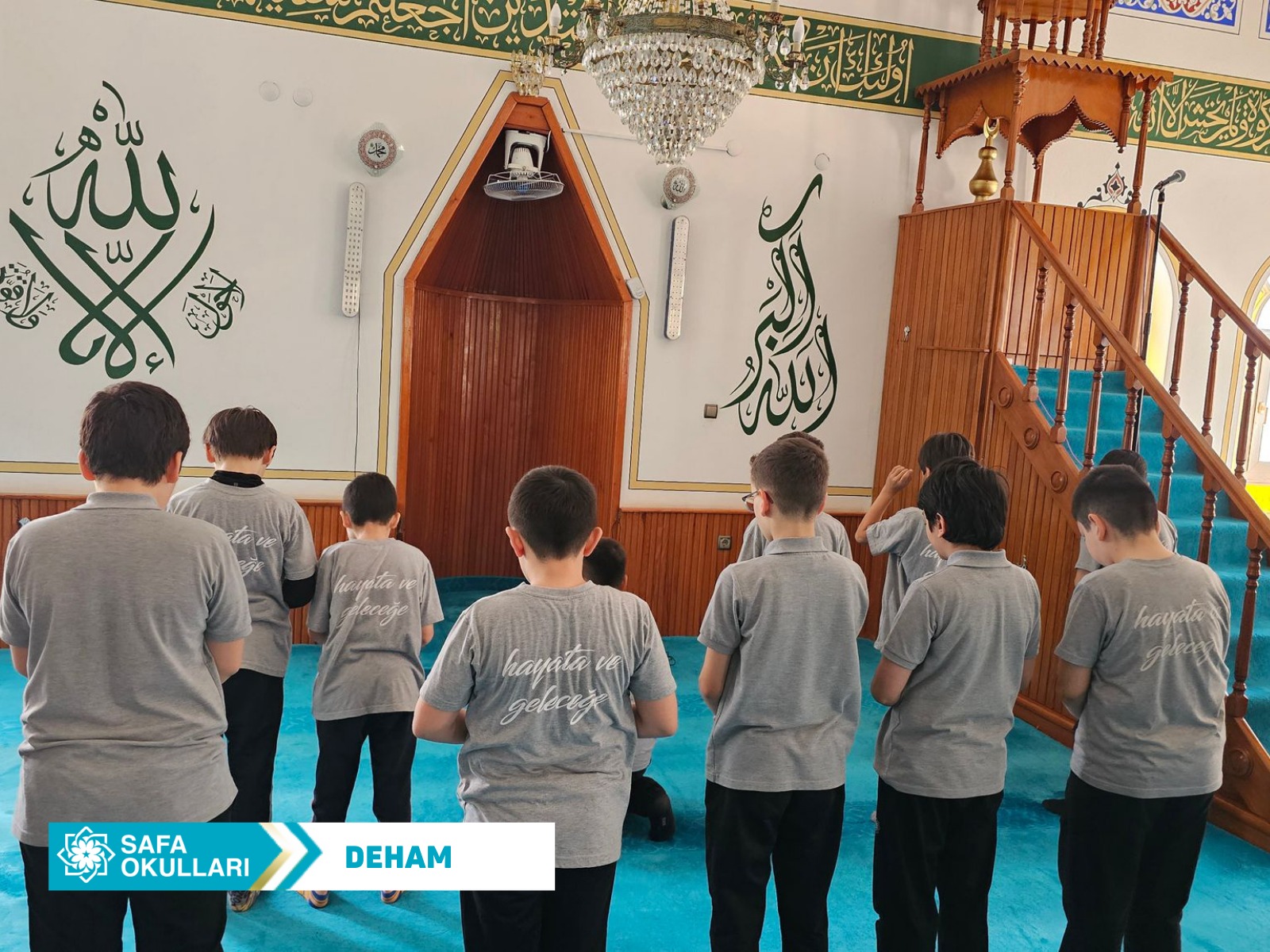 CAMİNİN BÖLÜMLERİNİ YERİNDE ÖĞRENDİK