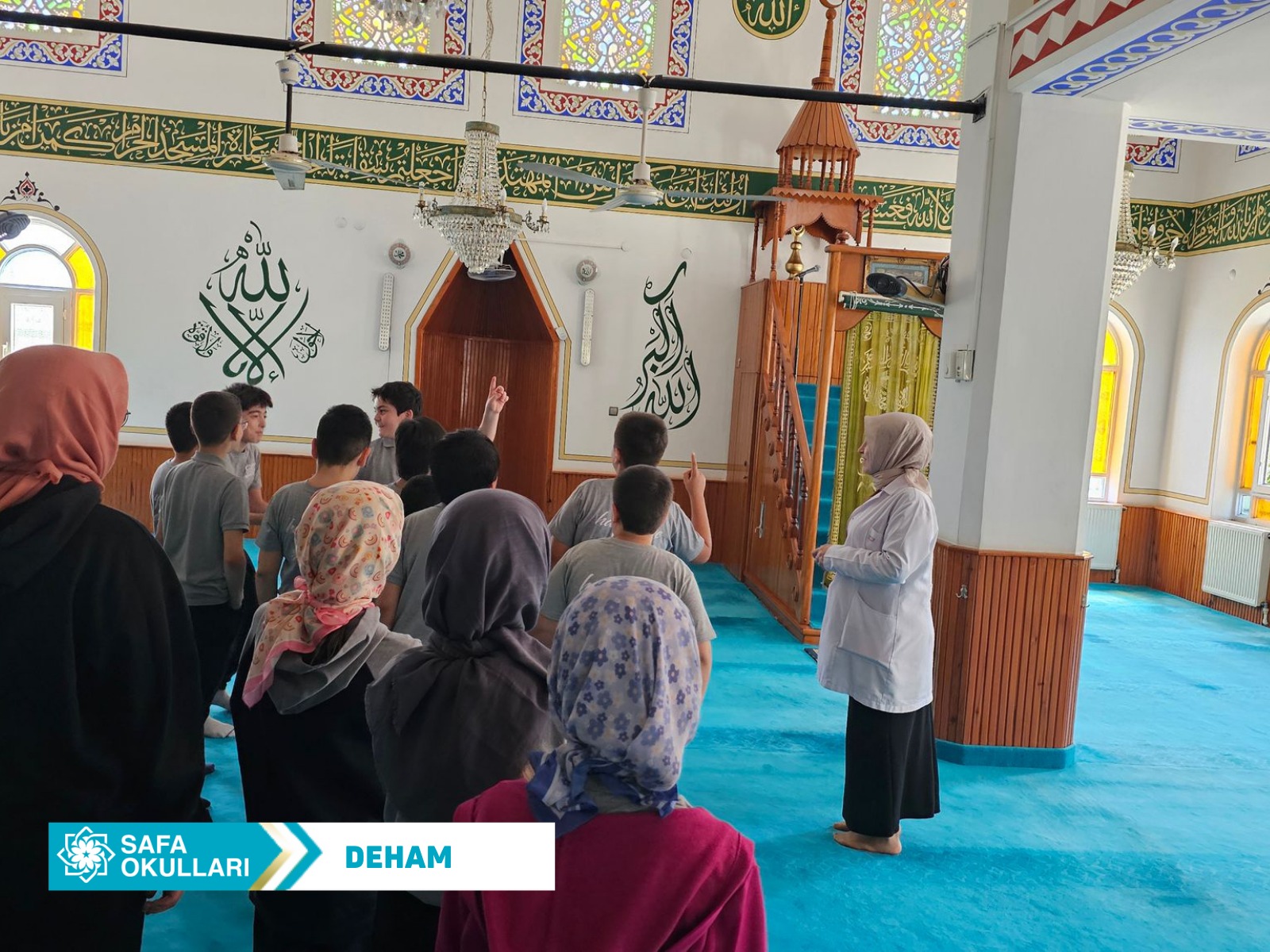 CAMİNİN BÖLÜMLERİNİ YERİNDE ÖĞRENDİK