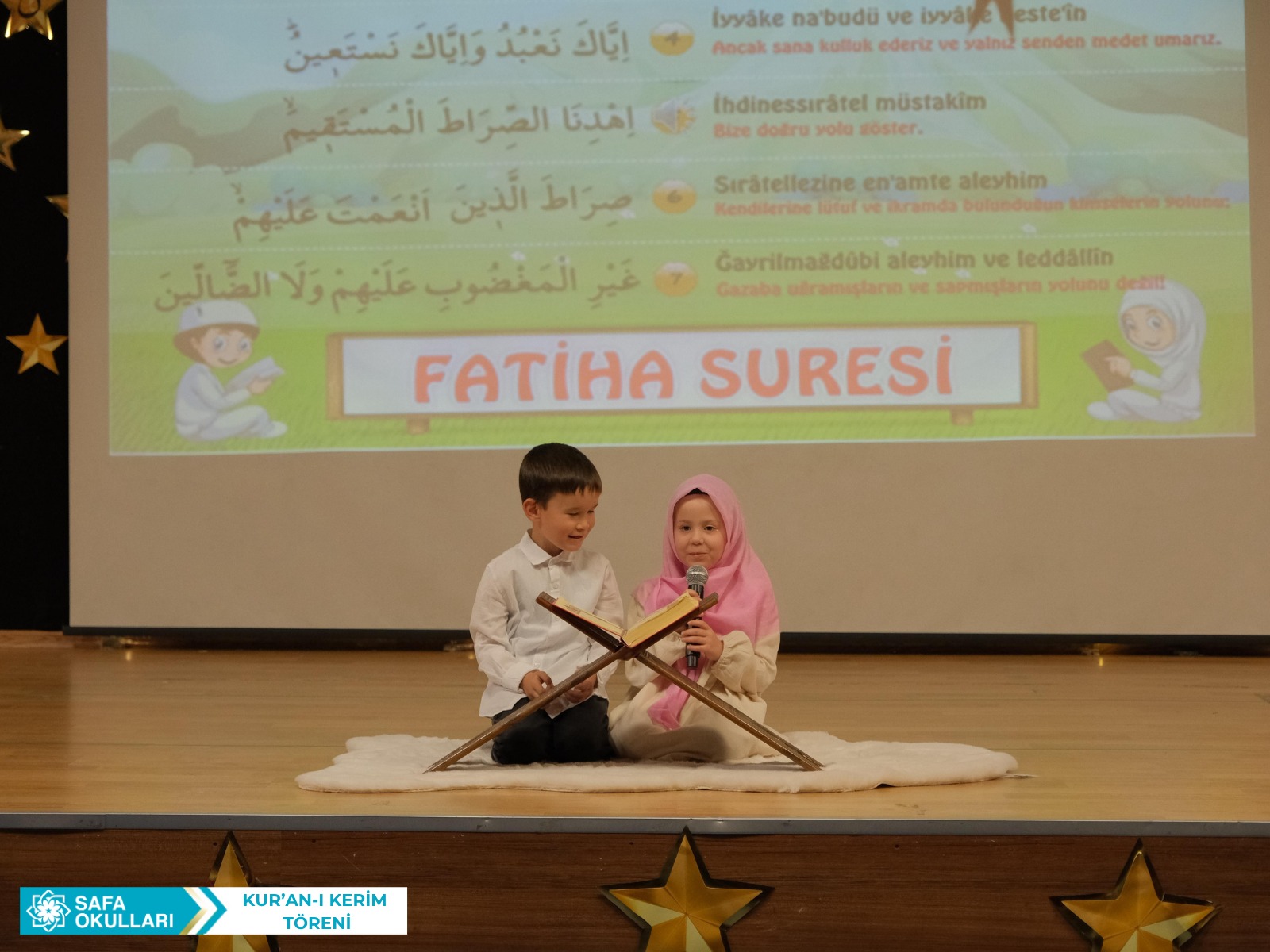 MİNİK KALPLER KUR'AN'LA BULUŞTU