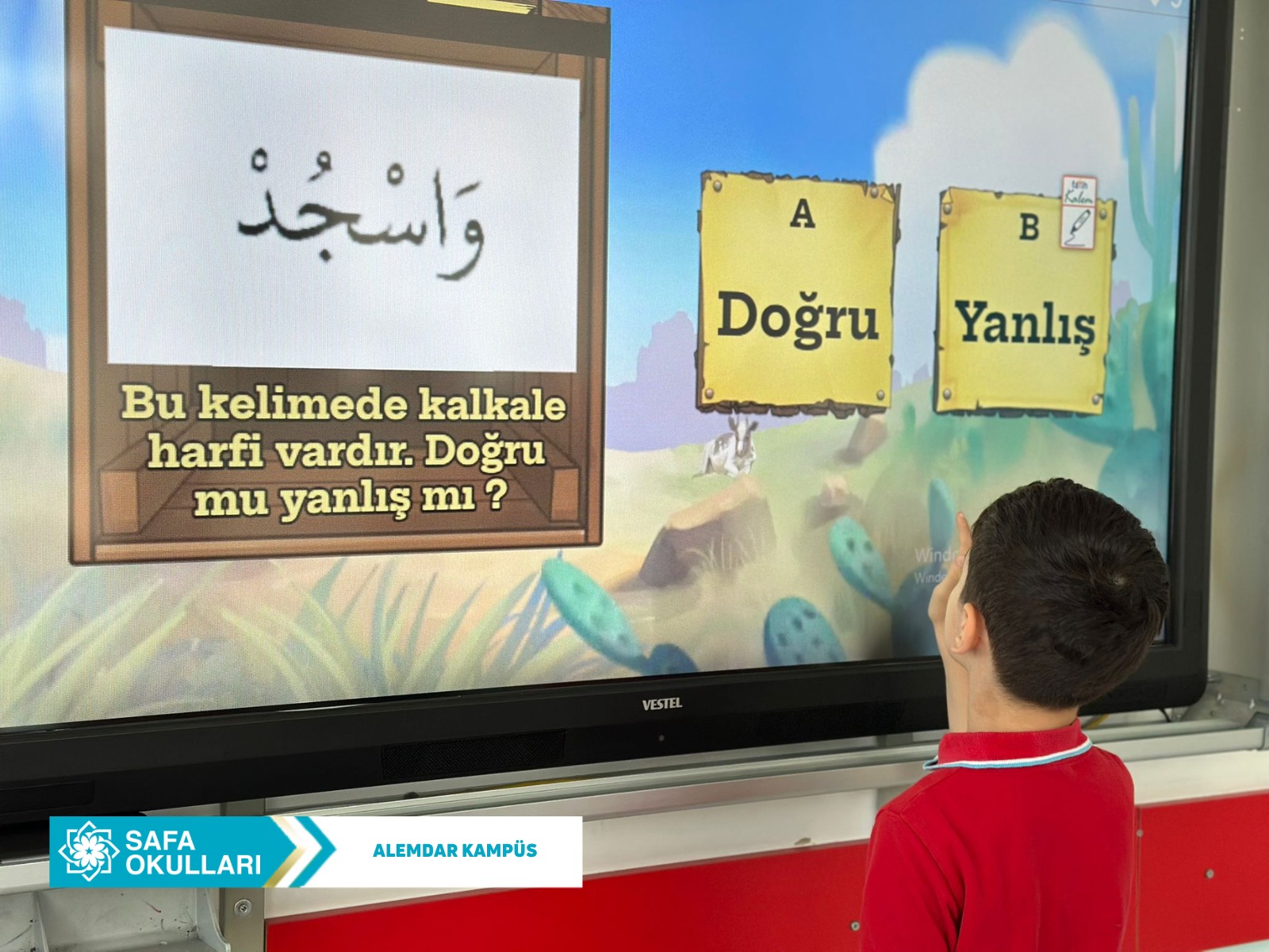 HARFLERİ EĞLENEREK ÖĞRENİYORUZ