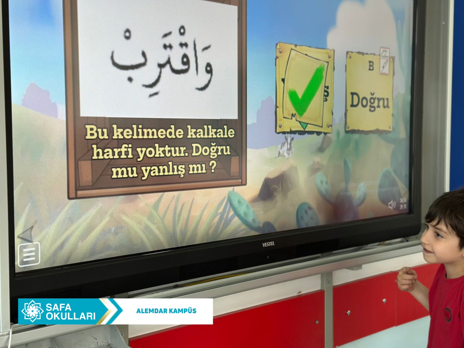 HARFLERİ EĞLENEREK ÖĞRENİYORUZ