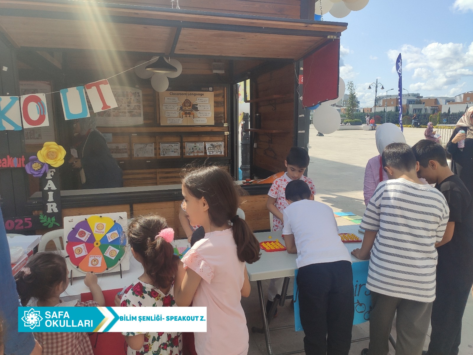 BİLİM ŞENLİĞİNDE SPEAKOUT ZÜMRESİ