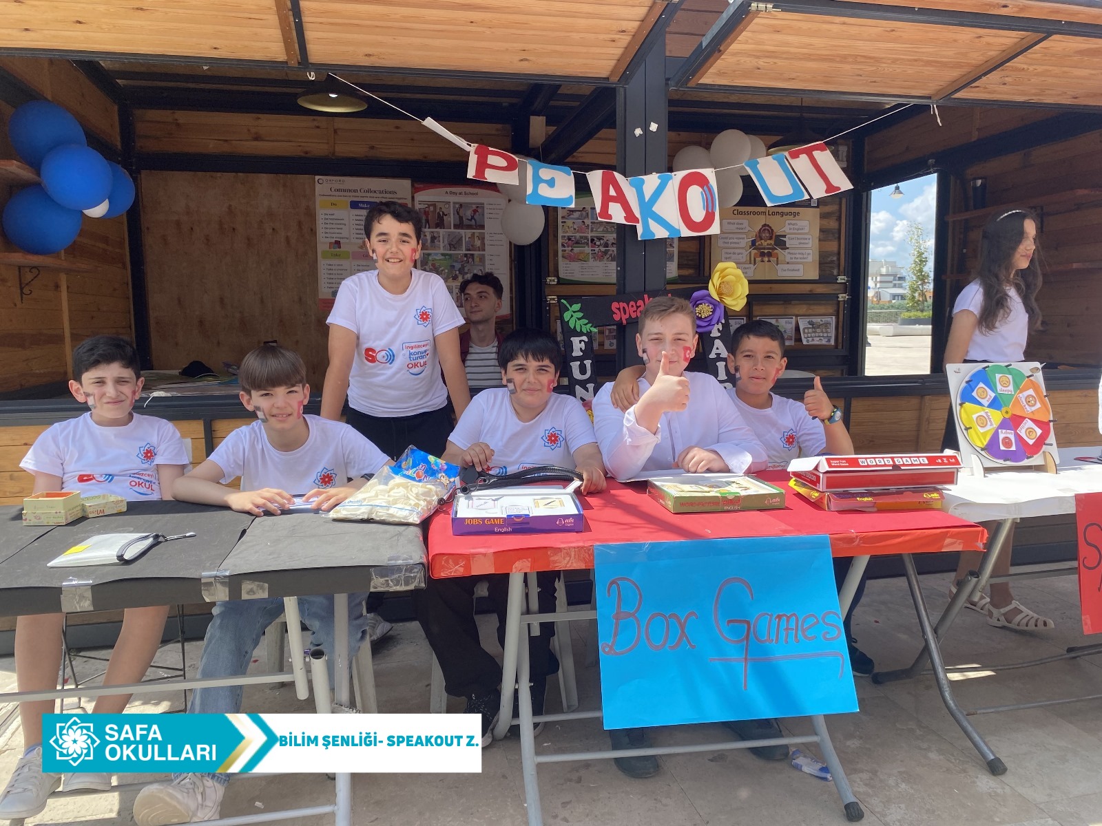 BİLİM ŞENLİĞİNDE SPEAKOUT ZÜMRESİ