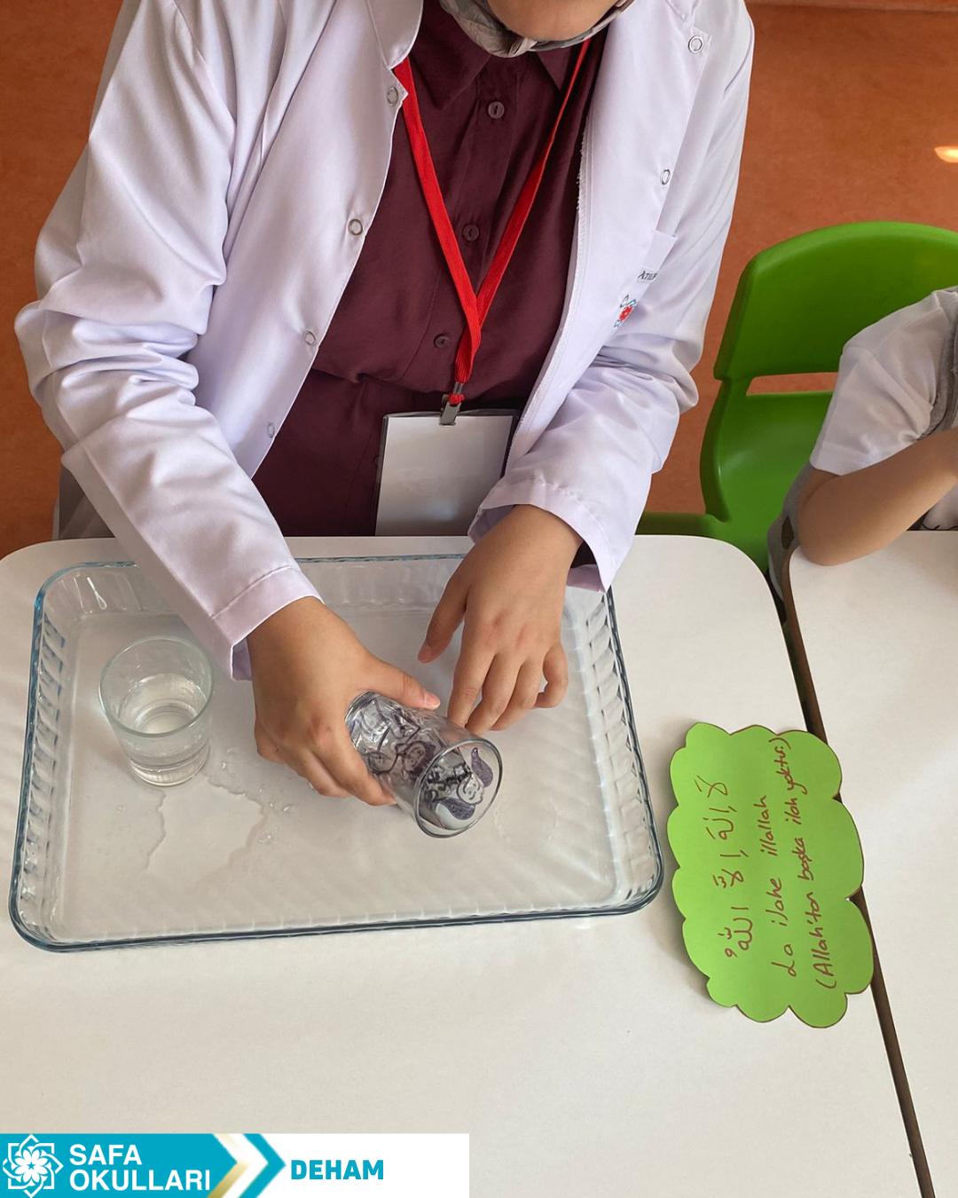 KELİME-İ TEVHİD İLE İLGİLİ SU DENEYİ