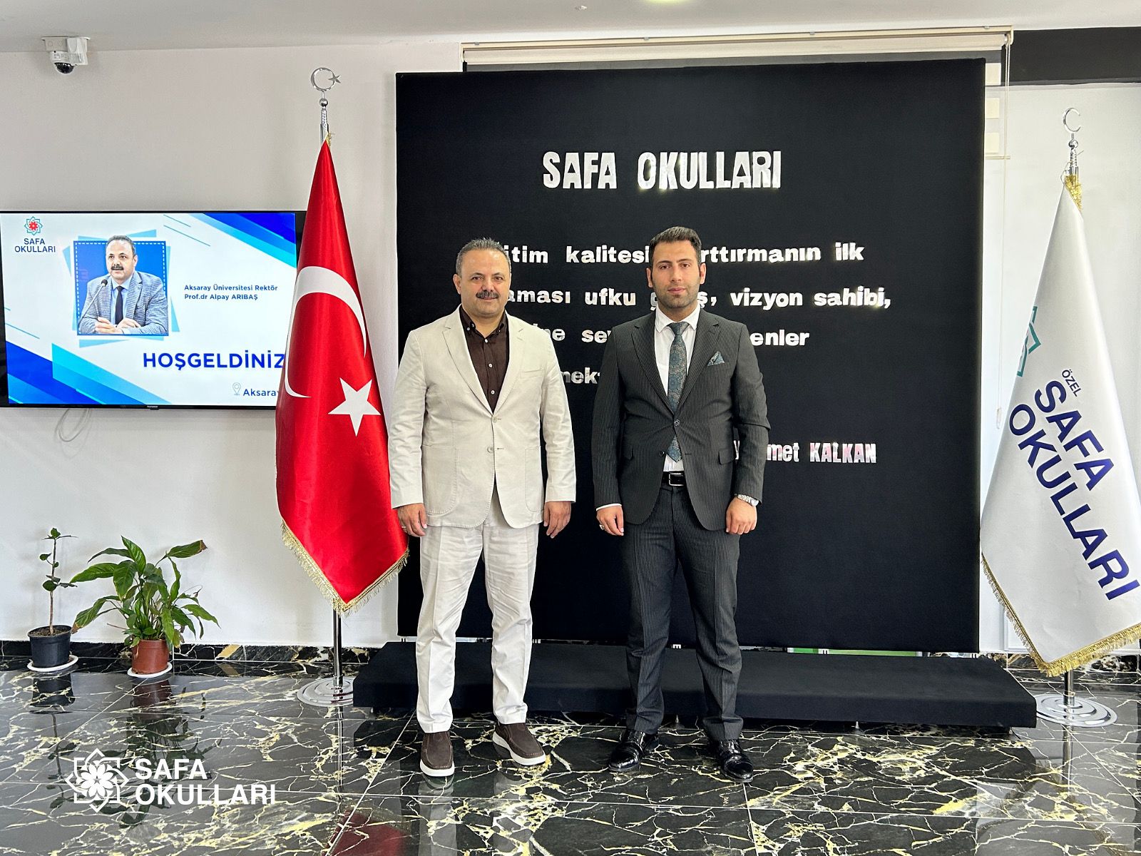 REKTÖR PROF. DR. ARIBAŞ’IN AKSARAY KAMPÜS ZİYARETİ