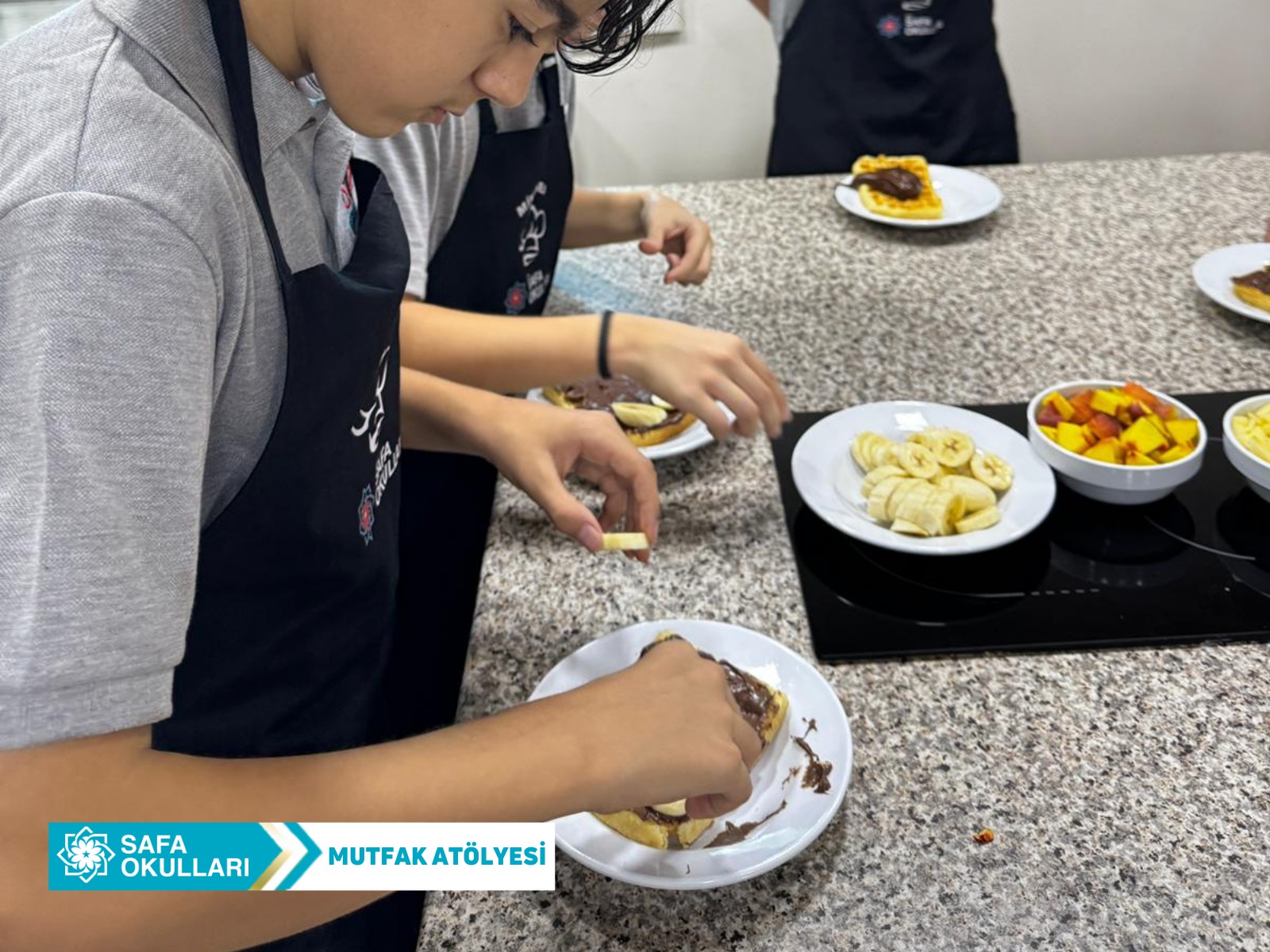 MUTFAK ATÖLYESİNDE WAFFLE