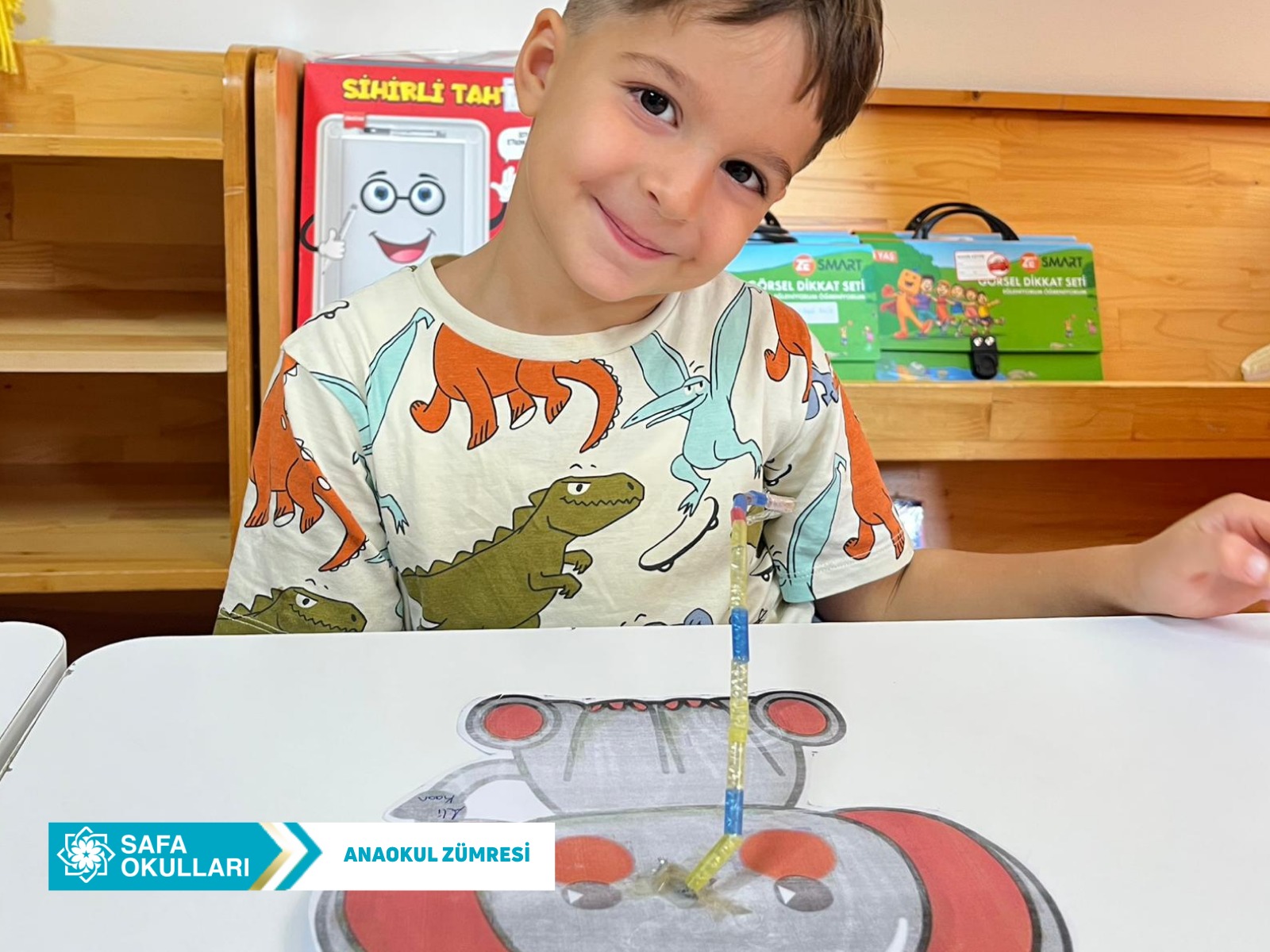 ANAOKULUMUZA RENKLİ BAŞLANGIÇ