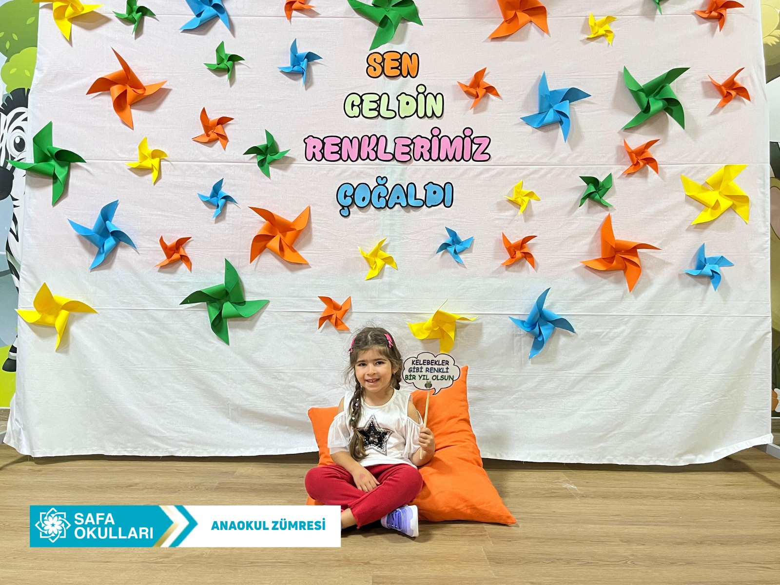 ANAOKULUMUZA RENKLİ BAŞLANGIÇ