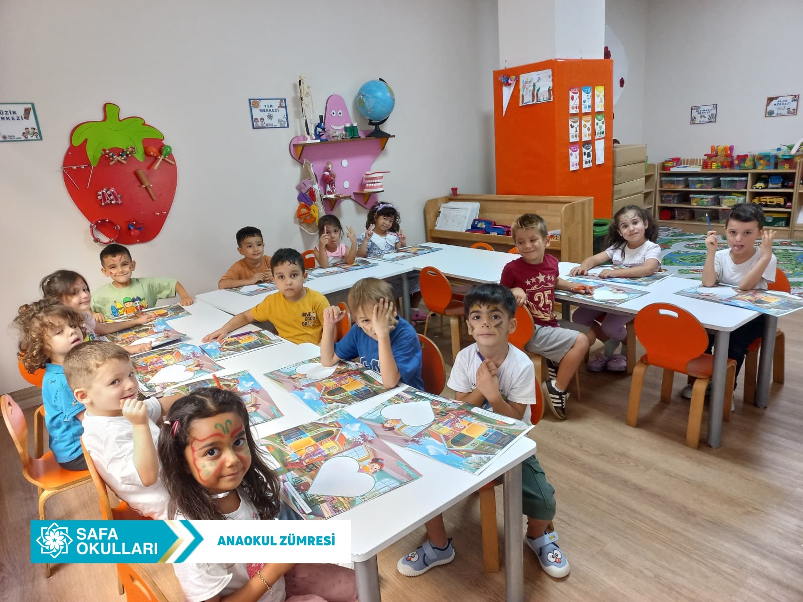 ANAOKULUMUZA RENKLİ BAŞLANGIÇ