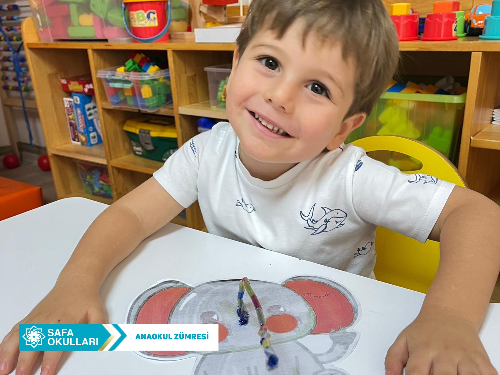 ANAOKULUMUZA RENKLİ BAŞLANGIÇ