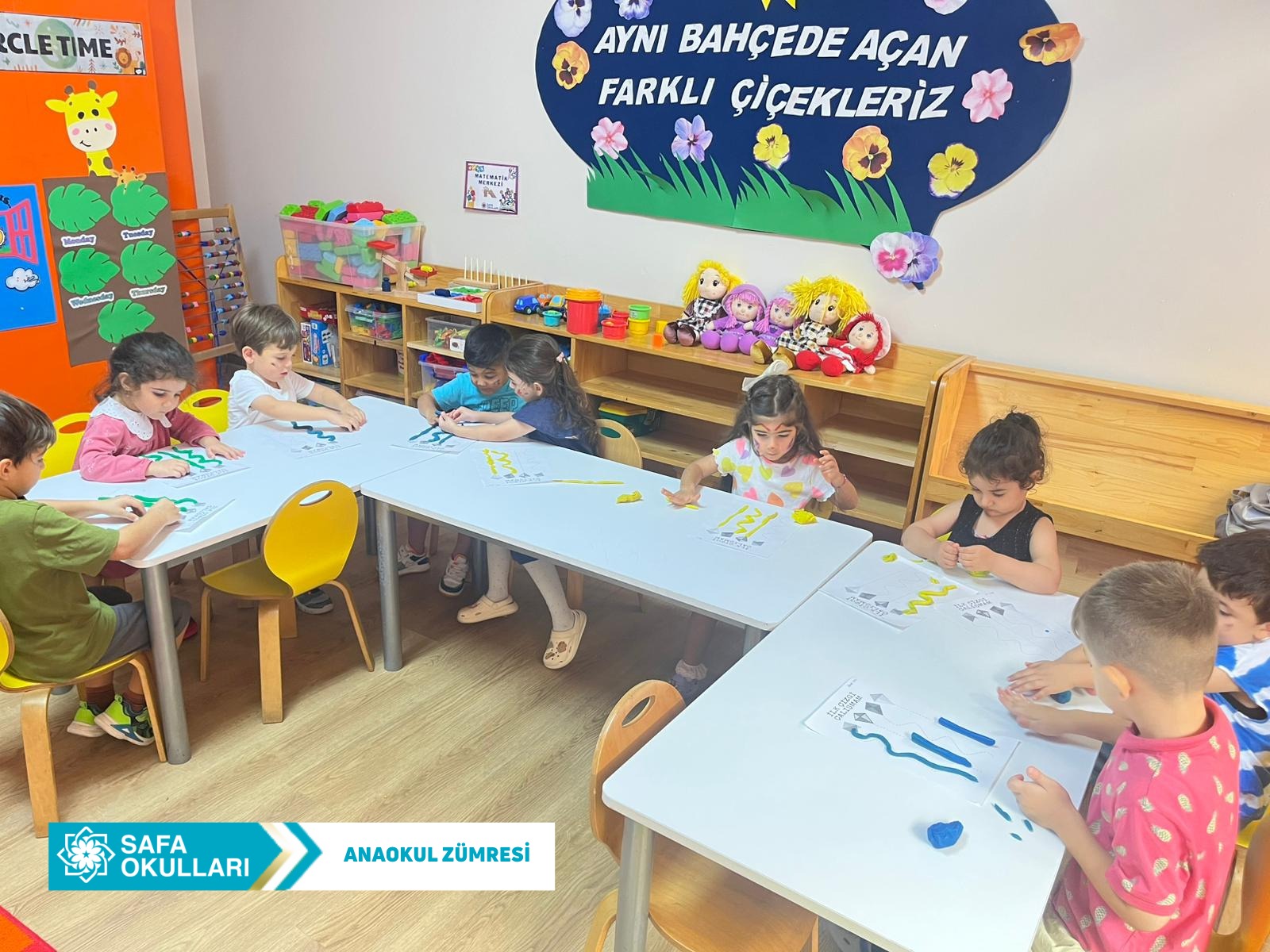 ANAOKULUMUZA RENKLİ BAŞLANGIÇ