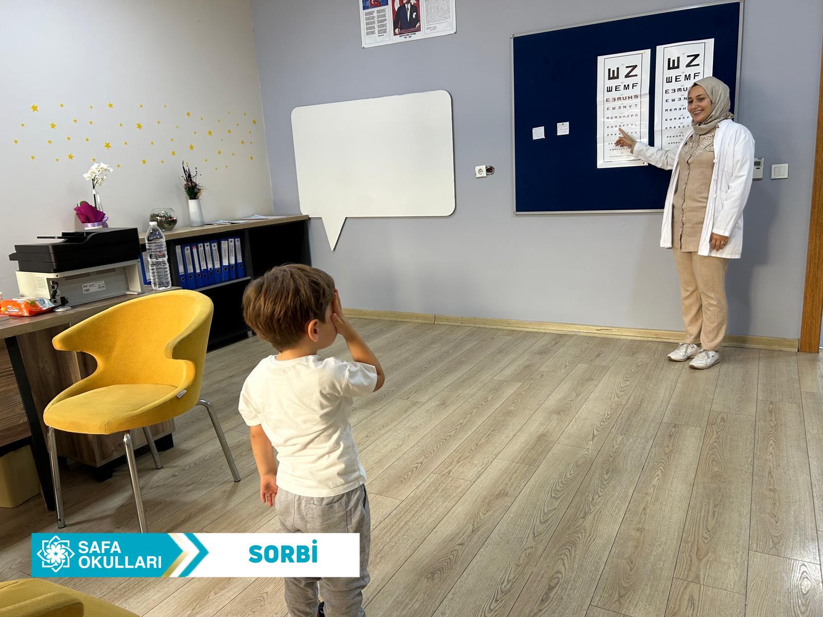 SORBİ'DE SAĞLIK KONTROLLERİ