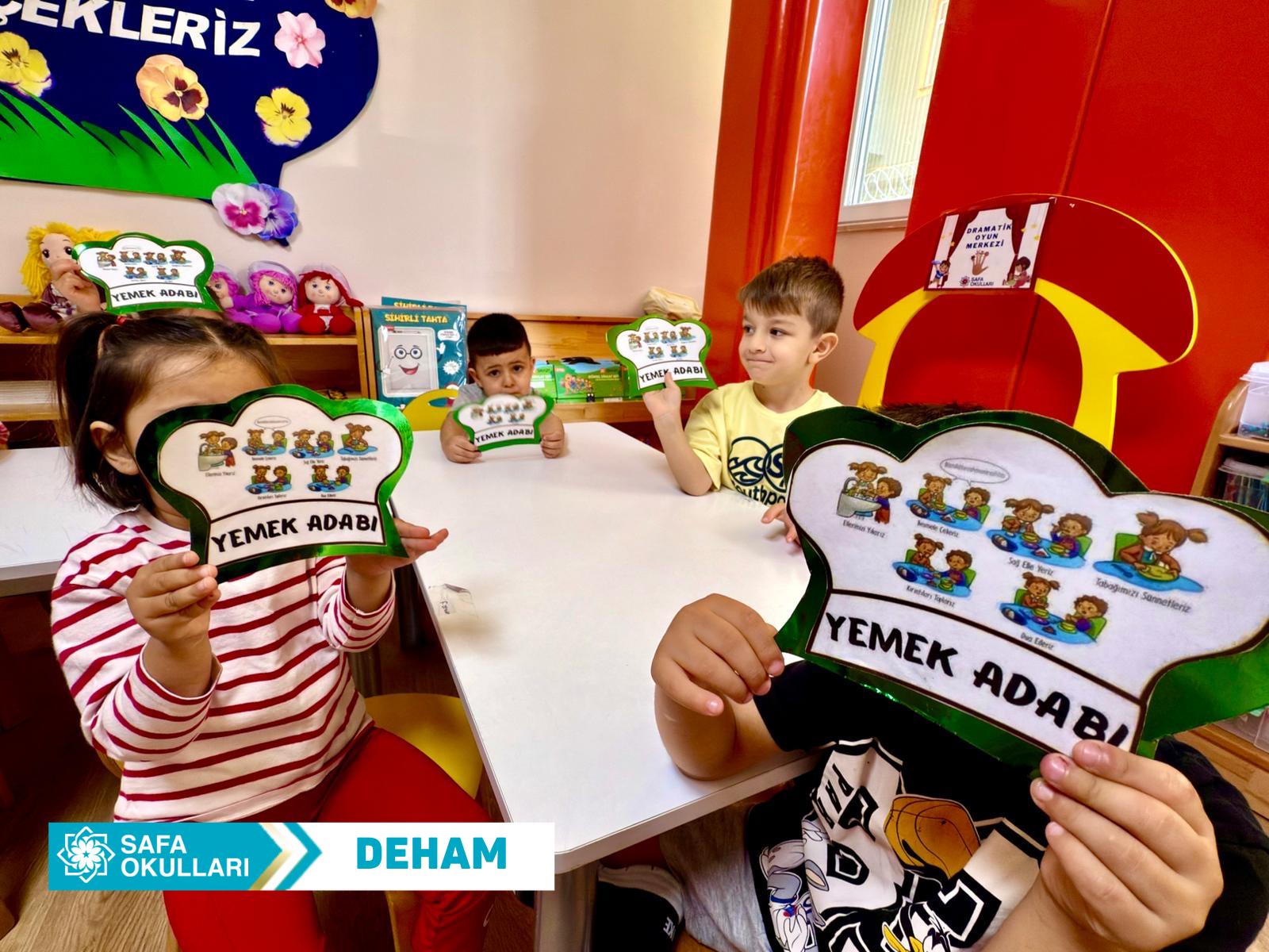 ANAOKULUMUZDA DEĞERLER EĞİTİMİ HAFTASI: TEMİZLİK VE SOFRA ADABI