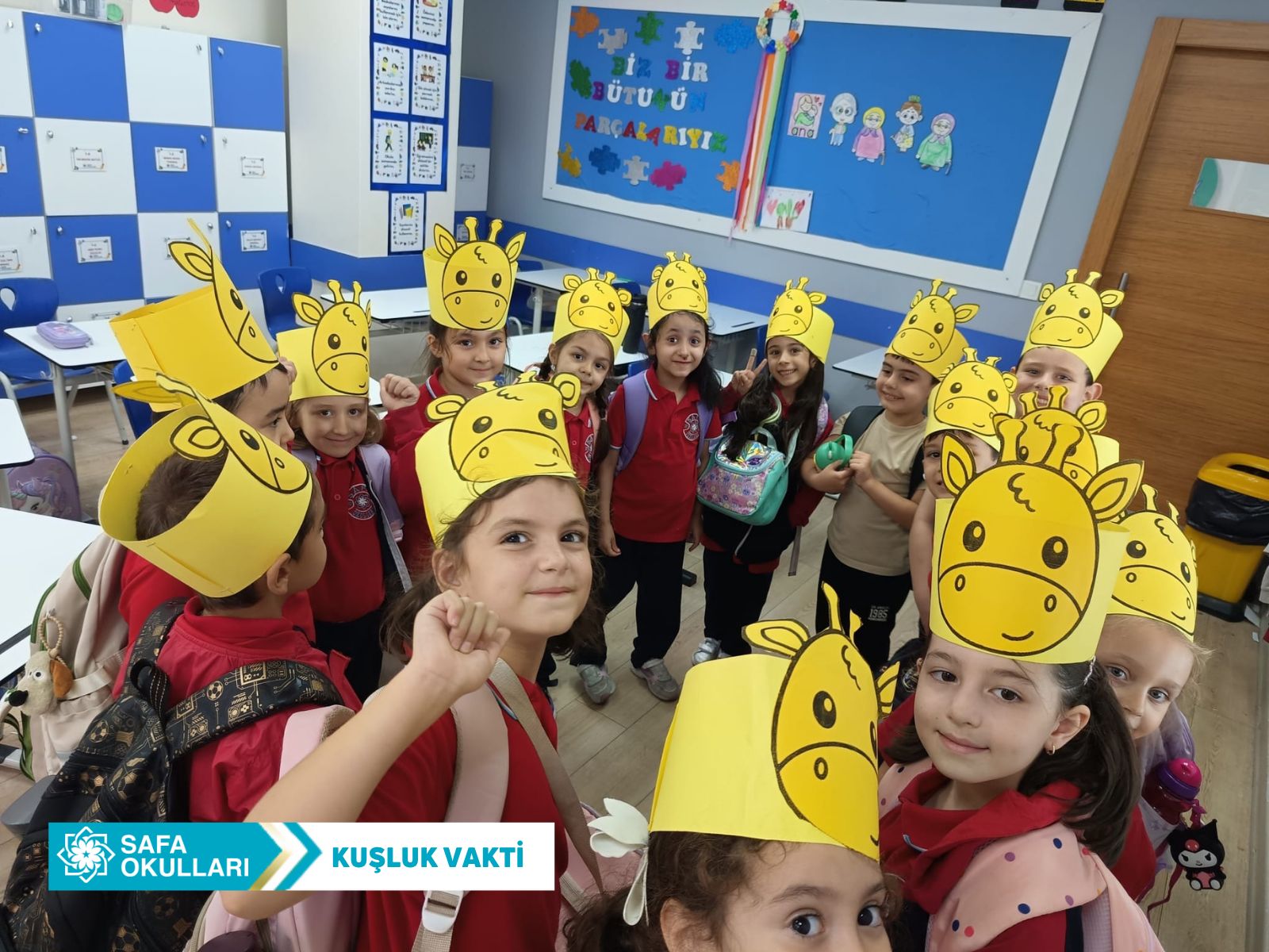 KUŞLUK SAATİNDE ZÜRAFA ETKİNLİĞİ