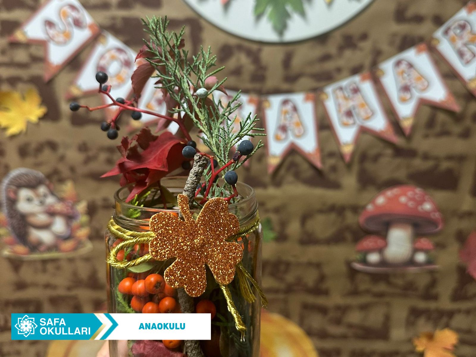 SONBAHAR TEMALI TERARYUM