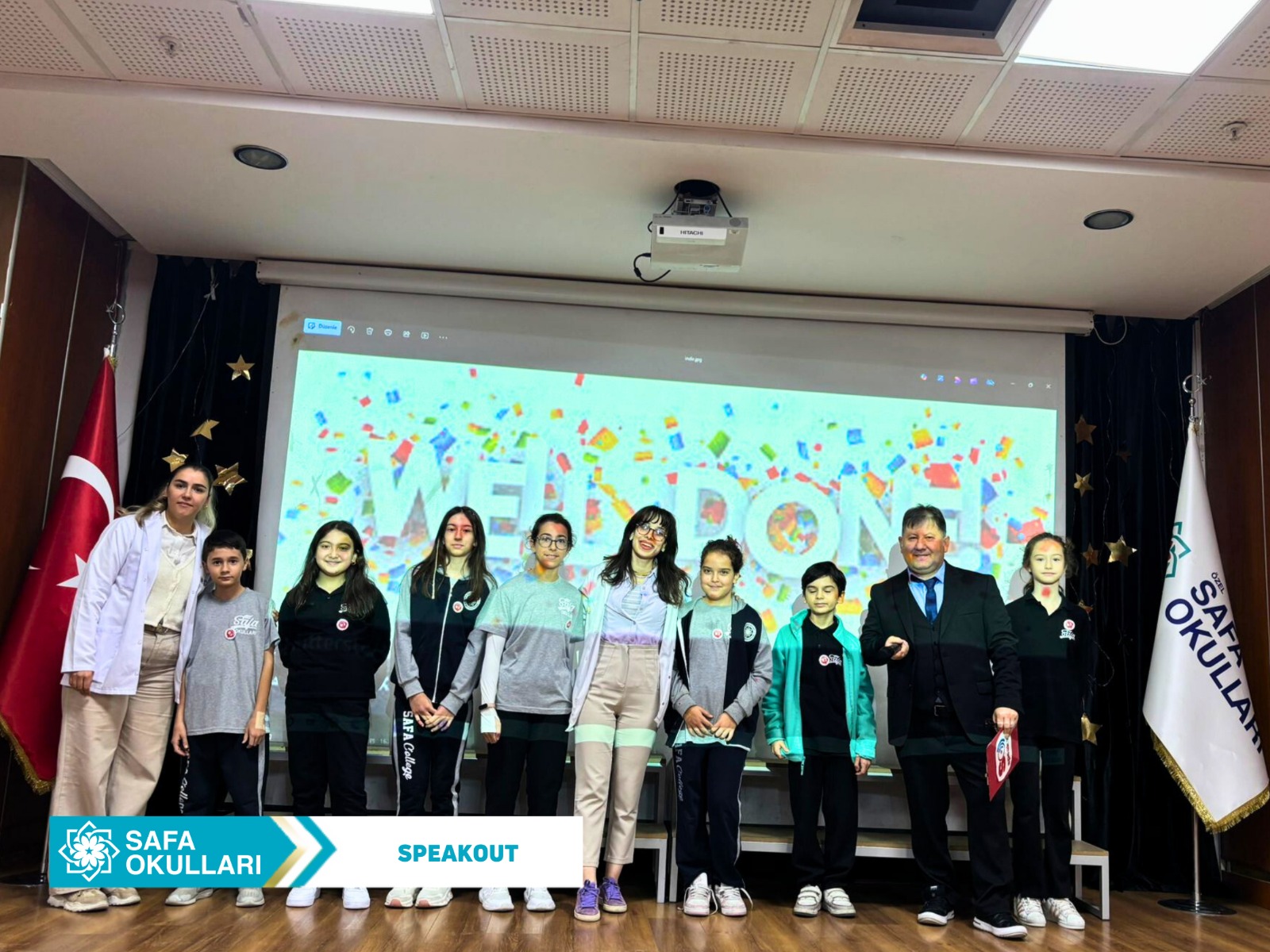 SPEAKER CEREMONY EXCİTEMENT