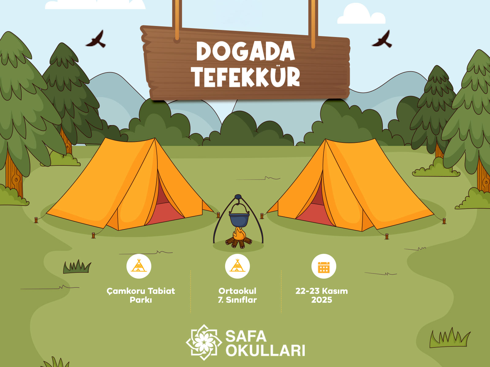 DOĞADA TEFEKKÜR ÇADIR KAMPI