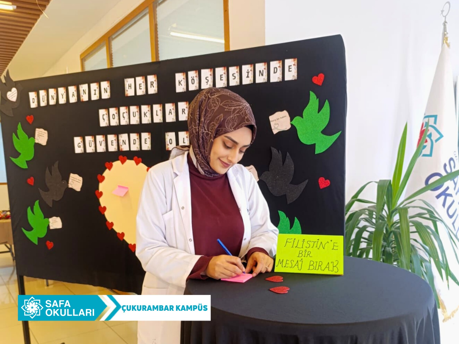 FİLİSTİN'E BİR MESAJ BIRAK