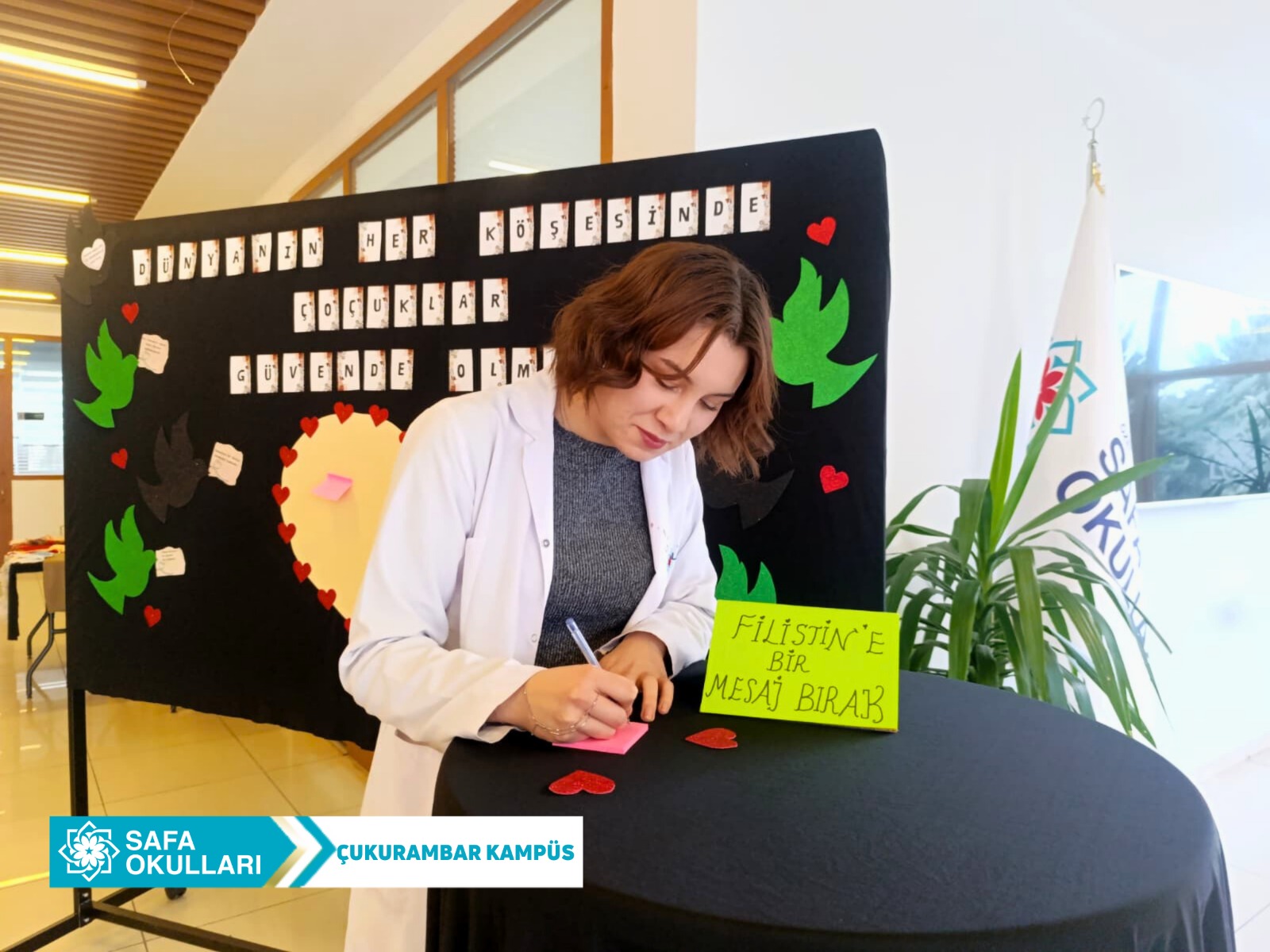 FİLİSTİN'E BİR MESAJ BIRAK