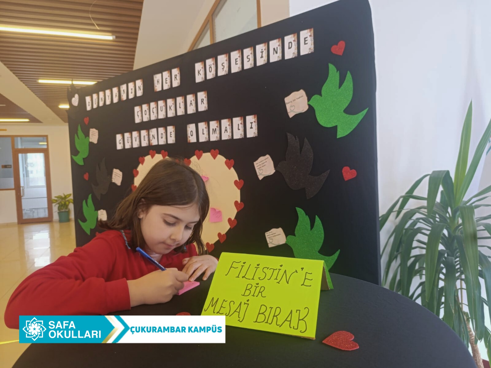 FİLİSTİN'E BİR MESAJ BIRAK