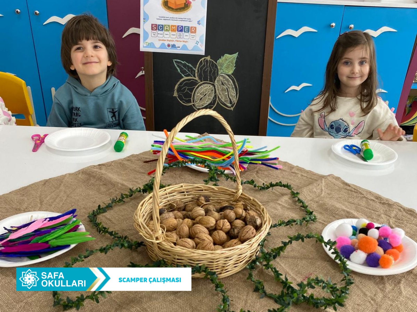 SCAMPER SAATİ: “BİR MATERYAL, BİN FİKİR”