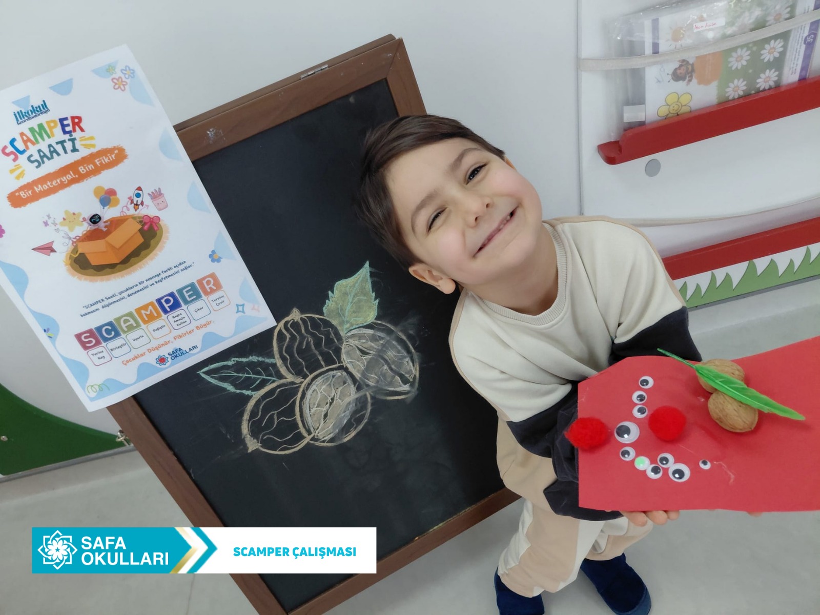 SCAMPER SAATİ: “BİR MATERYAL, BİN FİKİR”