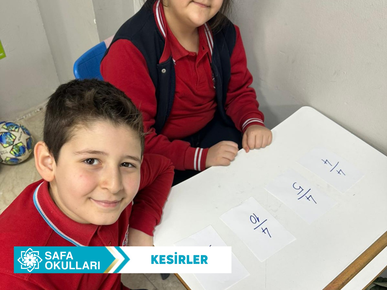 KESİRLERİ EĞLENEREK ÖĞRENDİLER