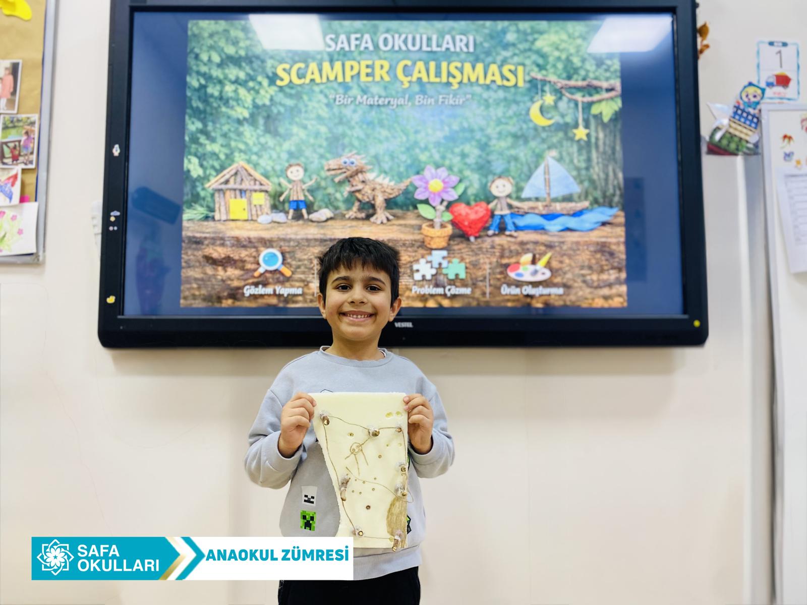 SCAMPER SAATİ: “BİR MATERYAL, BİN FİKİR”