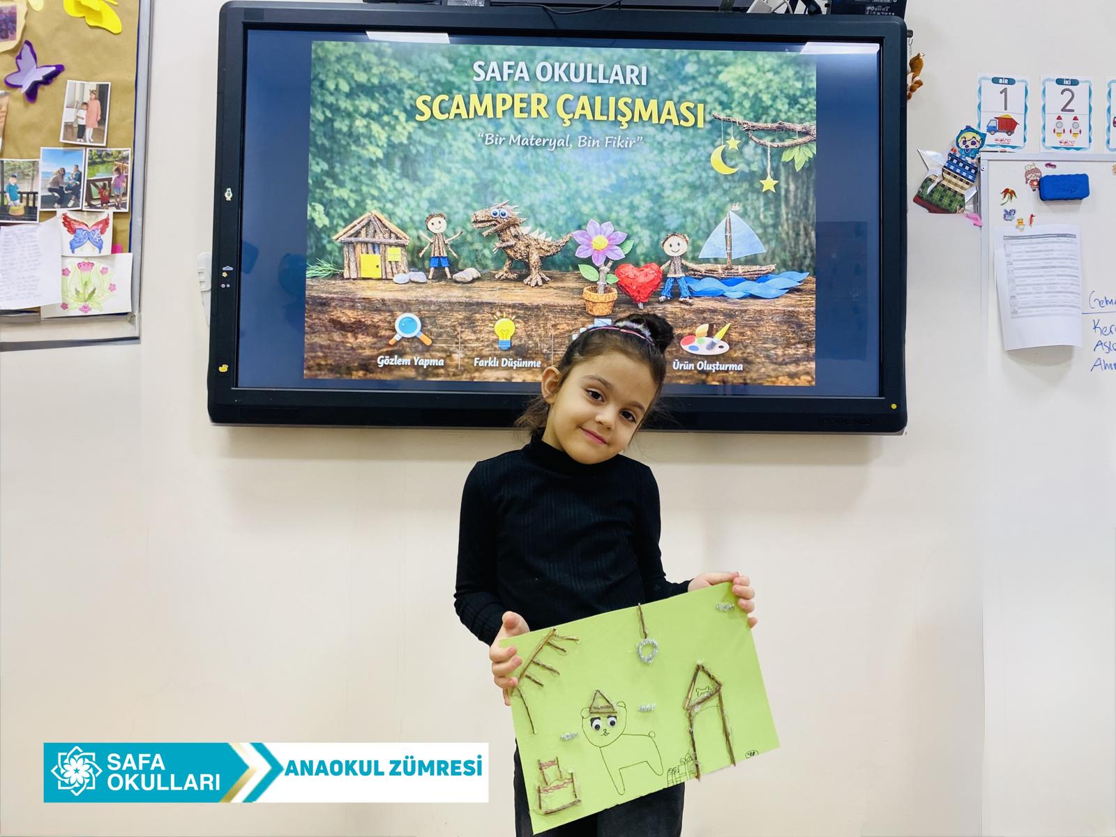 SCAMPER SAATİ: “BİR MATERYAL, BİN FİKİR”